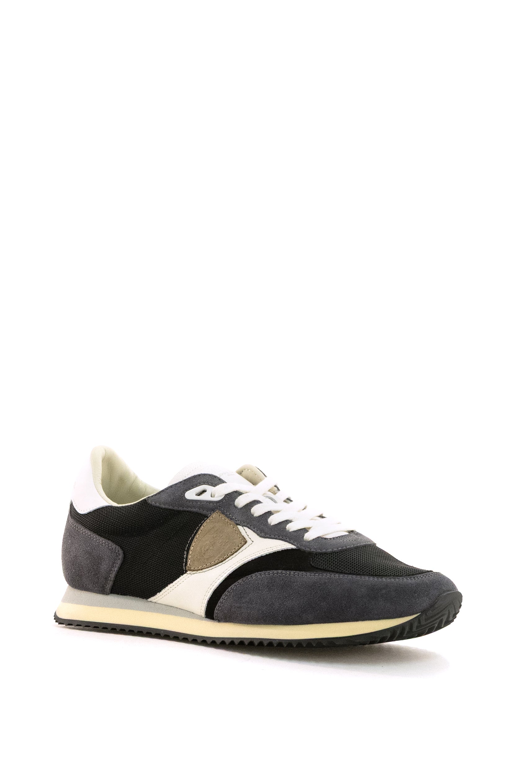 PHILIPPE MODEL Sneakers Blville in mesh di colore nero, view 2