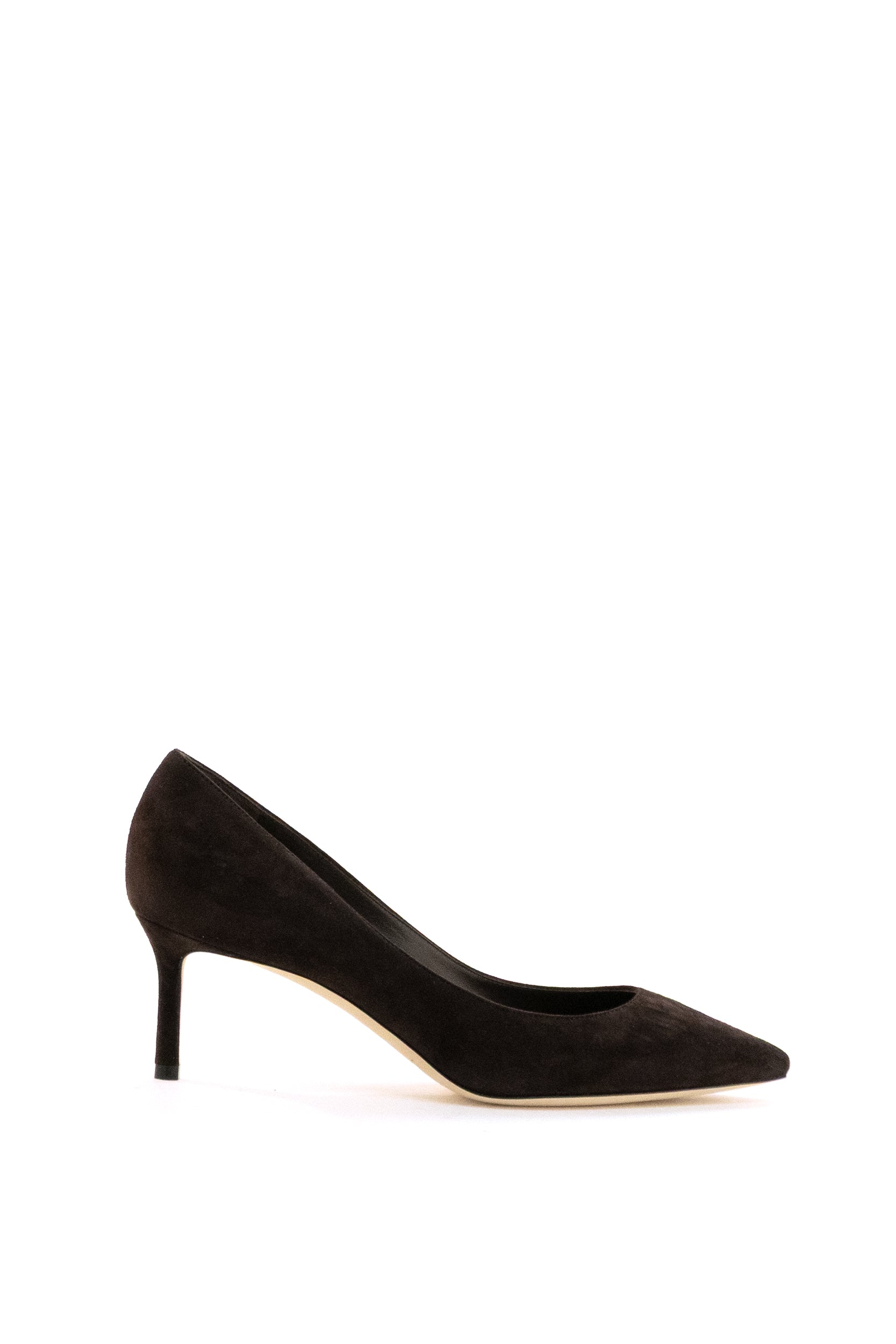 Jimmy Choo Pumps Romy in suede di colore marrone