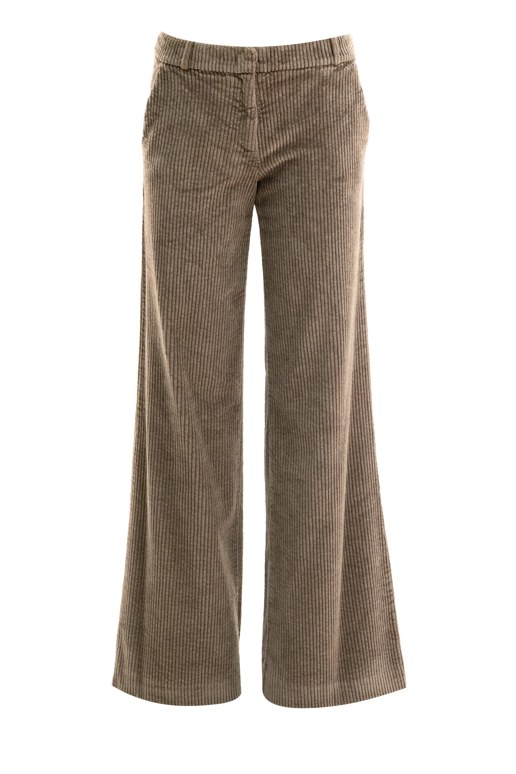 KILTIE Pantaloni in velluto a coste di colore beige