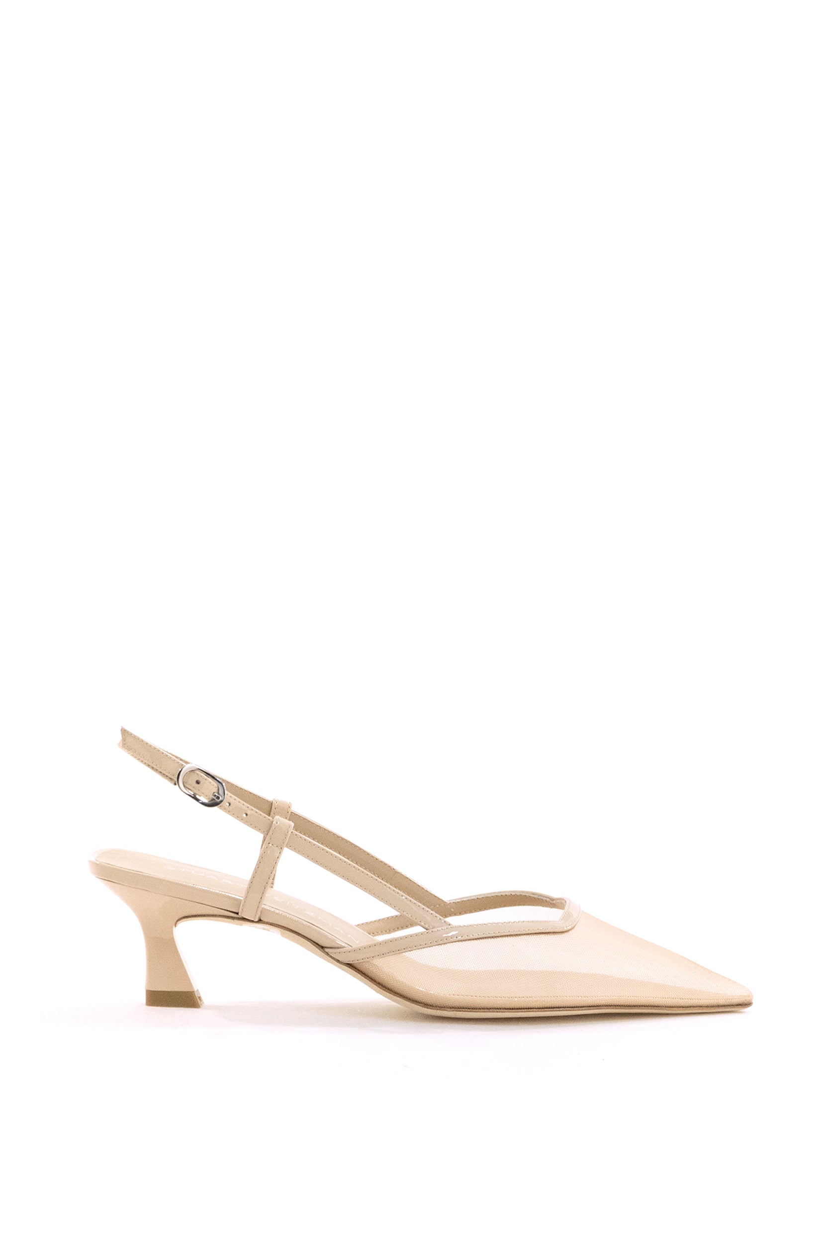 STUART WEITZMAN Décolleté Slingback Vinnie in Suede