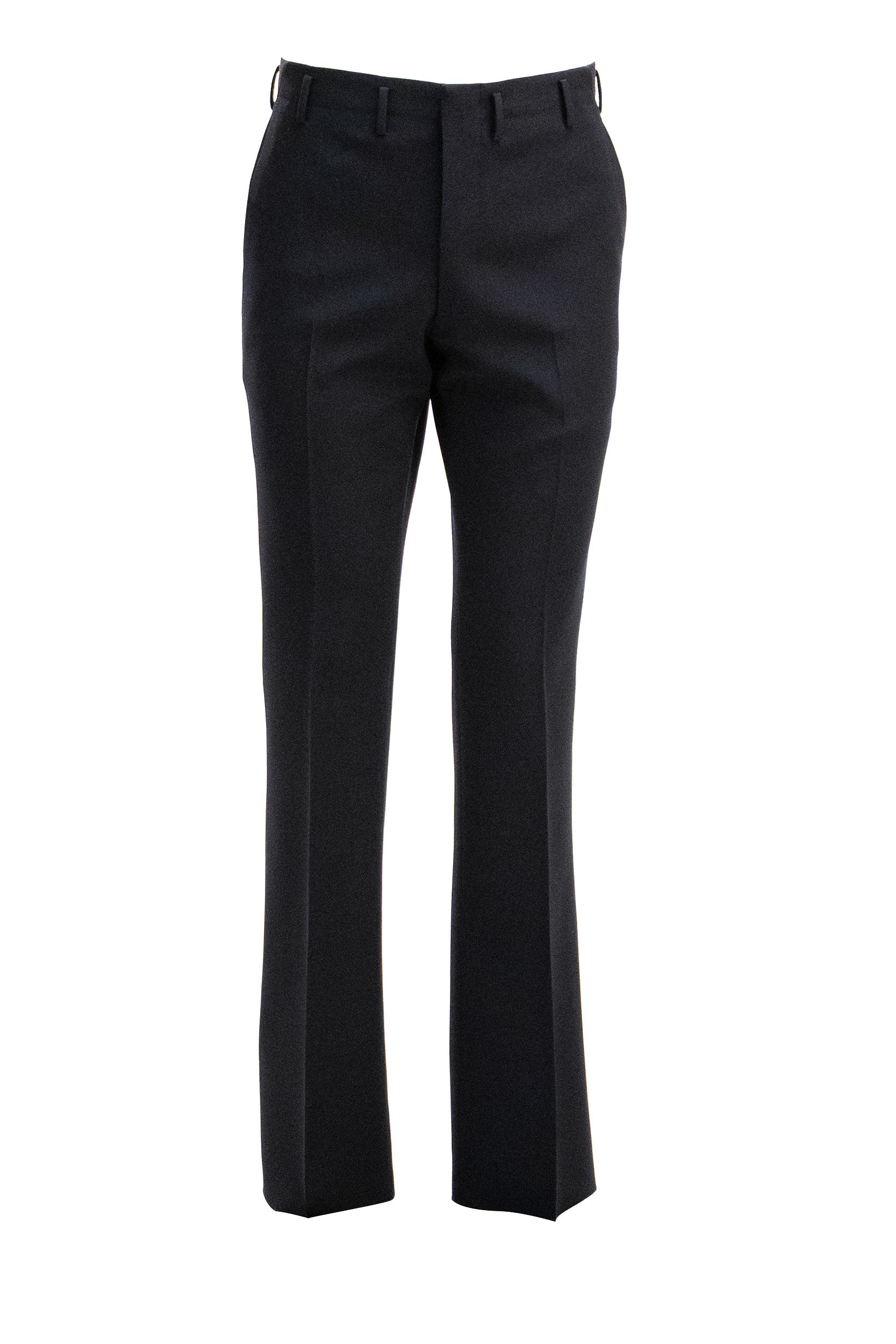 Prada Pantaloni in lana di colore blu