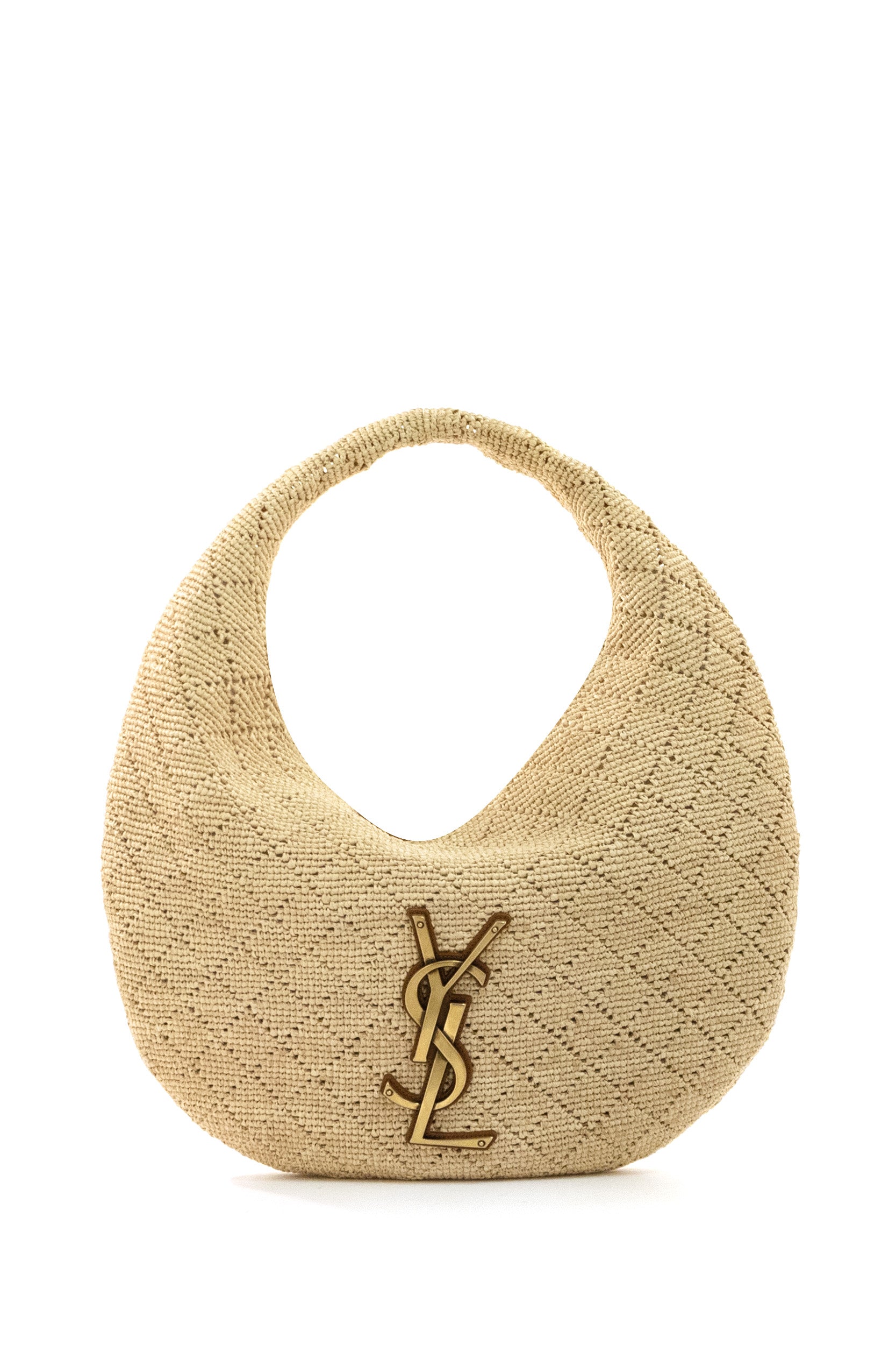 Saint Laurent Borsa Hobo Icare in Rafia