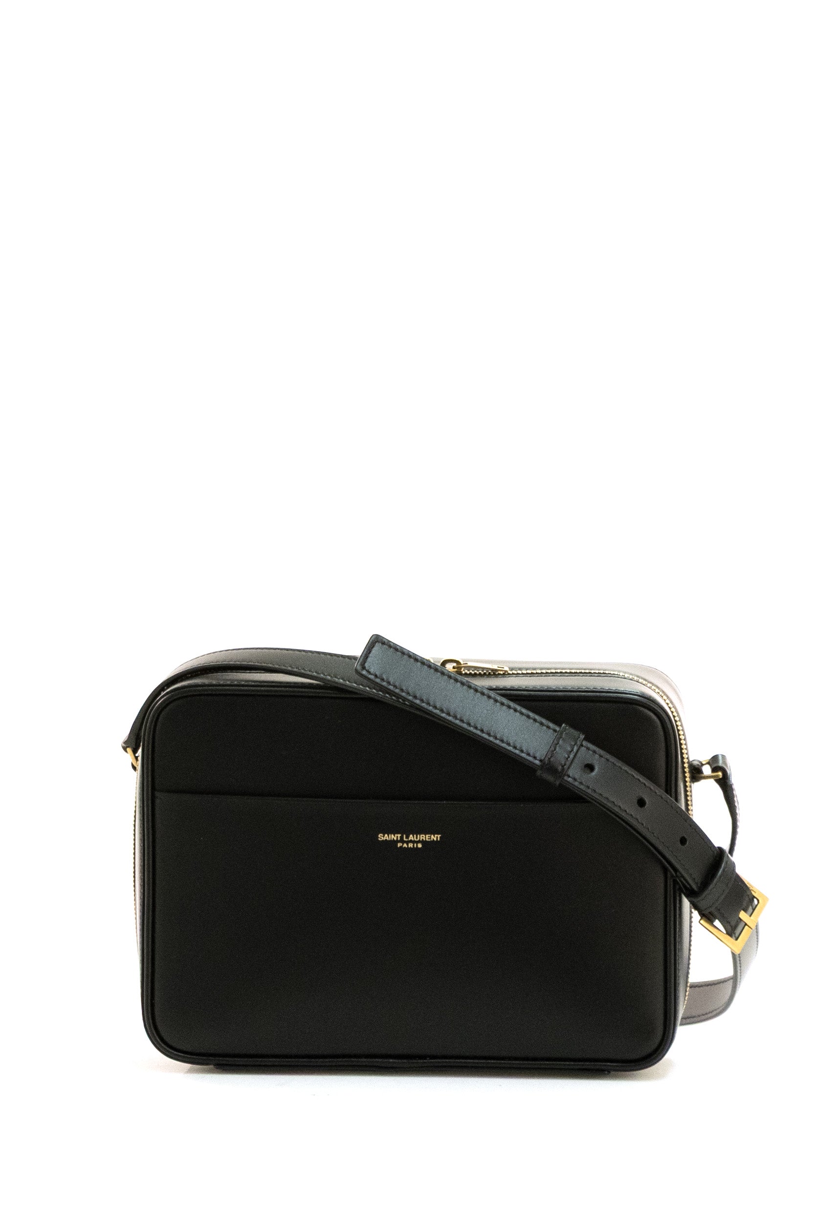 Saint Laurent Camera Bag in Pelle Liscia