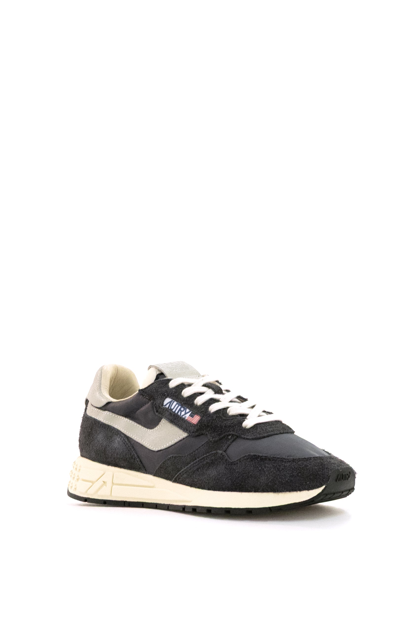Autry Sneakers Reelwind in pelle nylon e suede, view 2