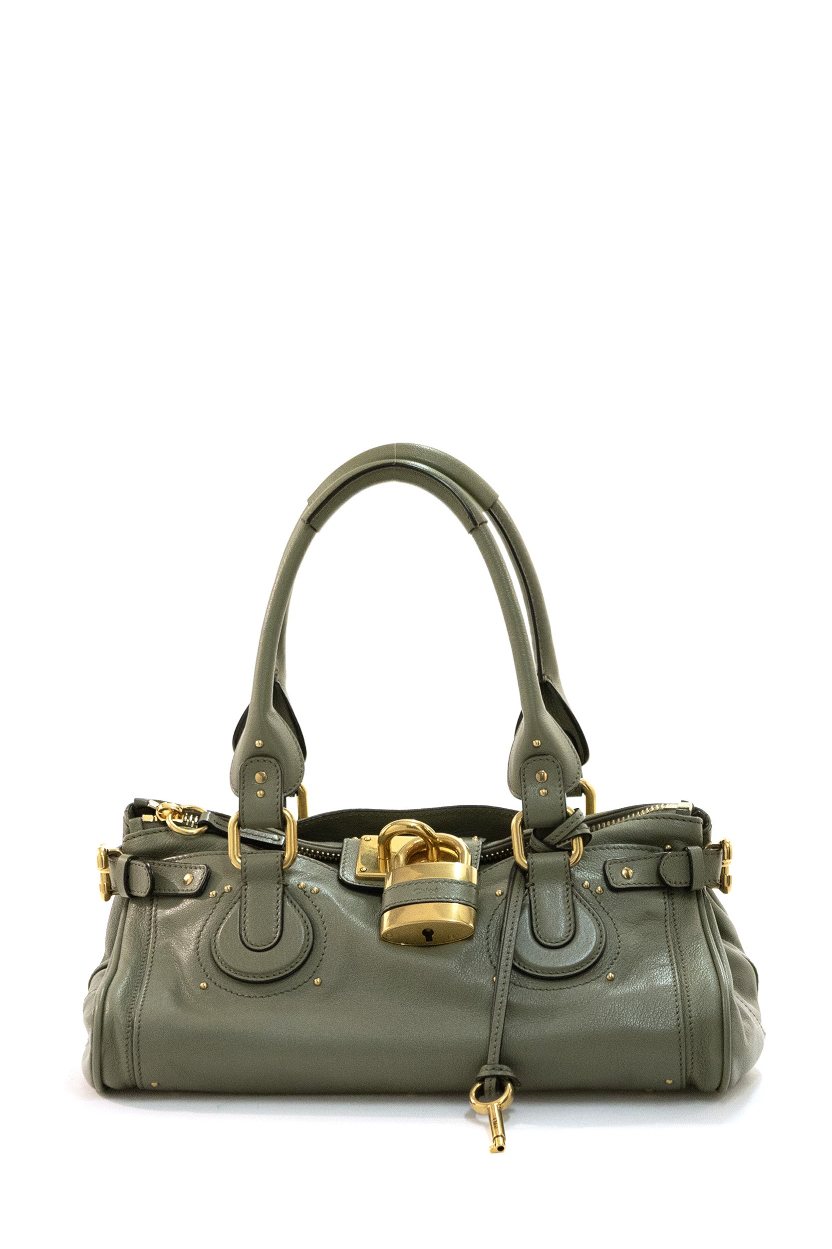 Chloé Borsa Paddington in Pelle Granata