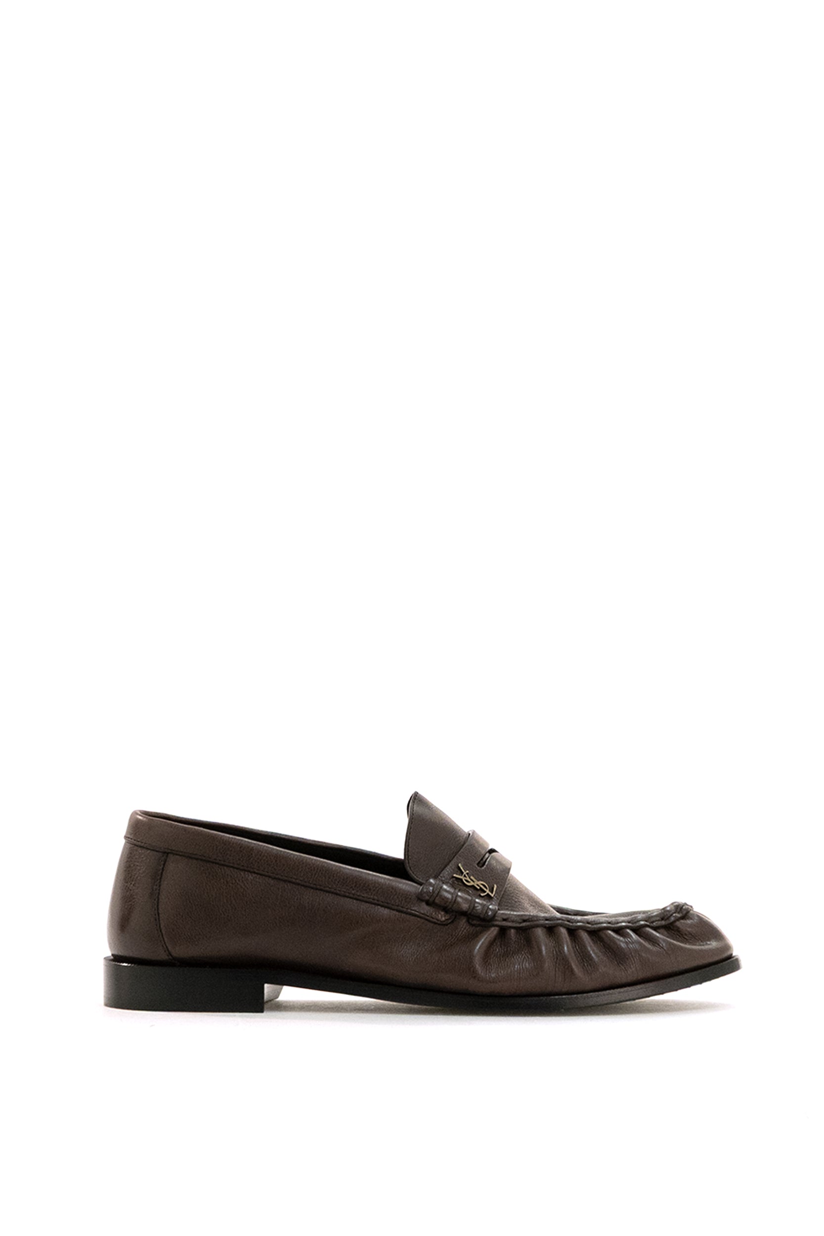 Saint Laurent Mocassini Le Loafer in Pelle Opaca