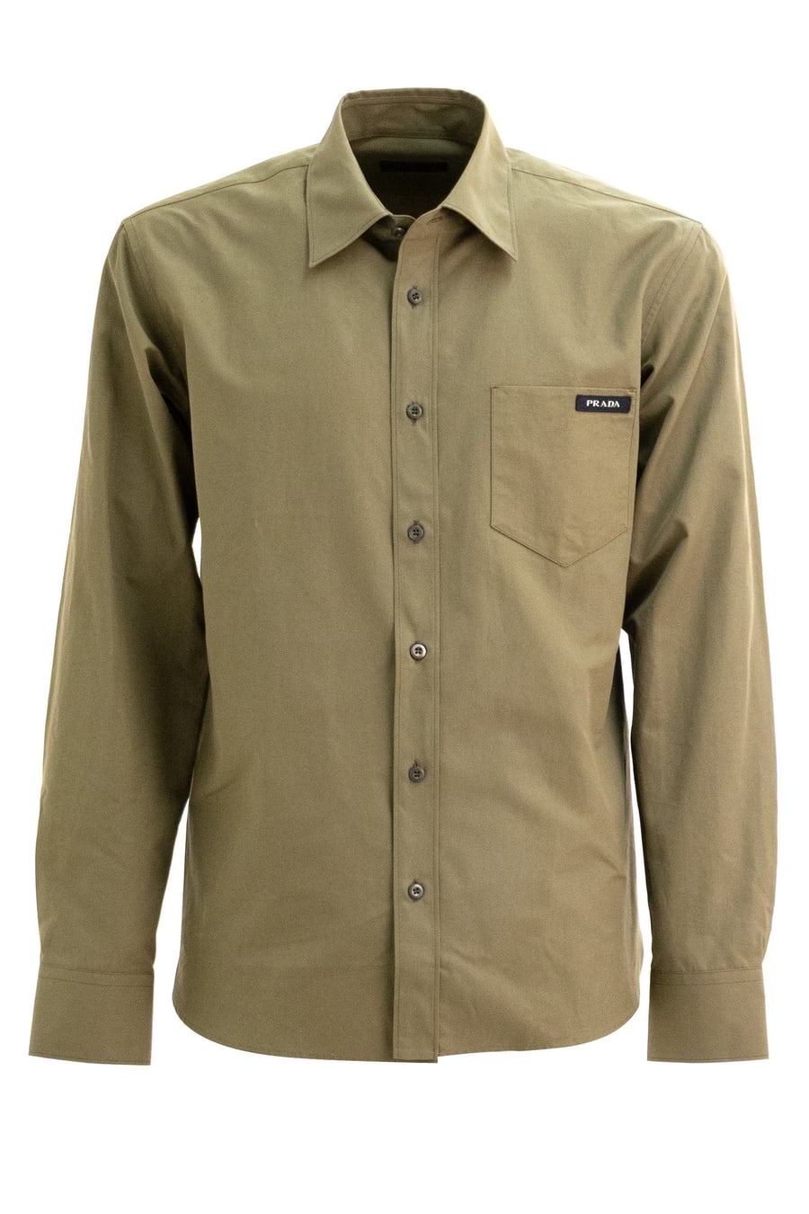 Prada Camicia in Popeline di Cotone