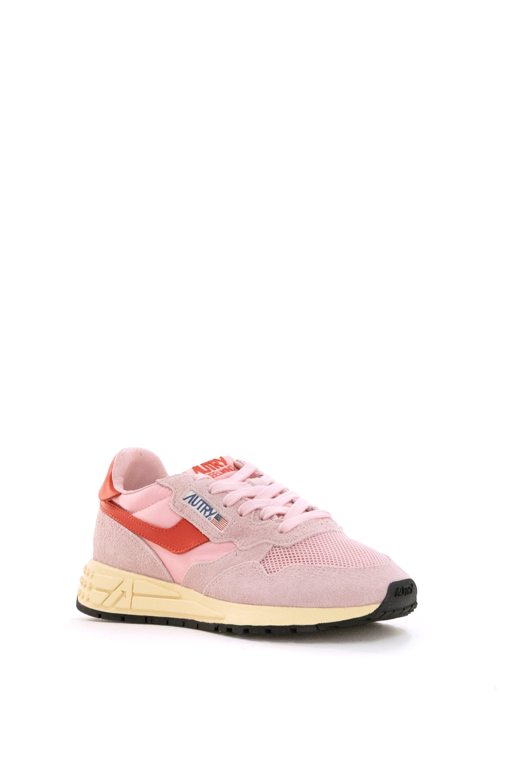 Autry Sneaker Reelwind in Suede e Nylon, view 2