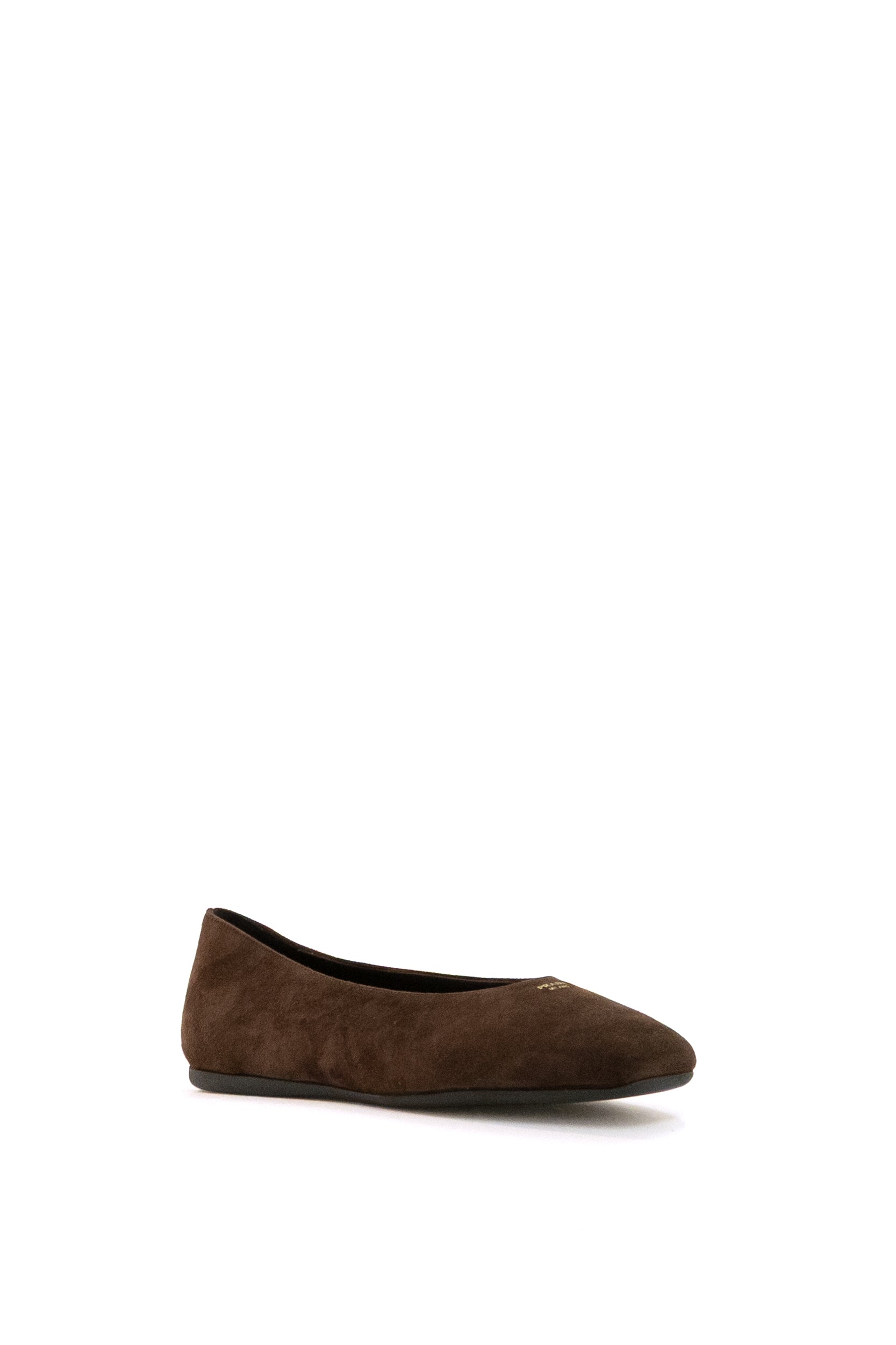 Prada Ballerine in Pelle Scamosciata, view 2