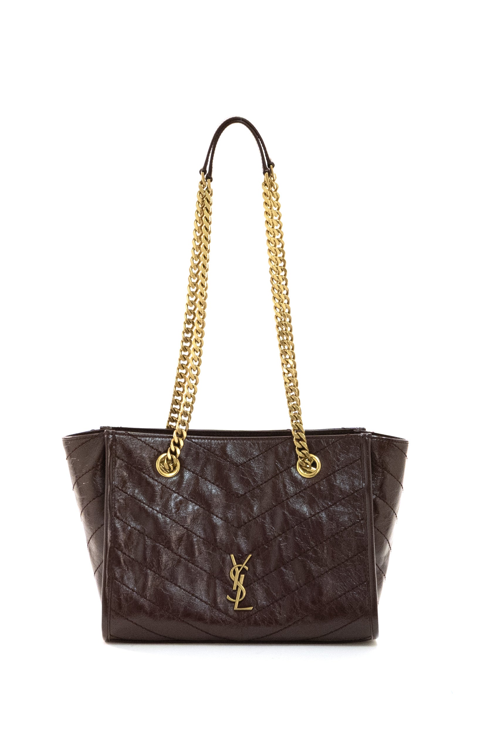 Saint Laurent Borsa Shopping Niki Piccola in Pelle Vintage