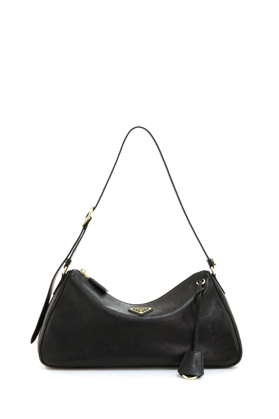 Prada Borsa a Spalla Aimée Large in Pelle