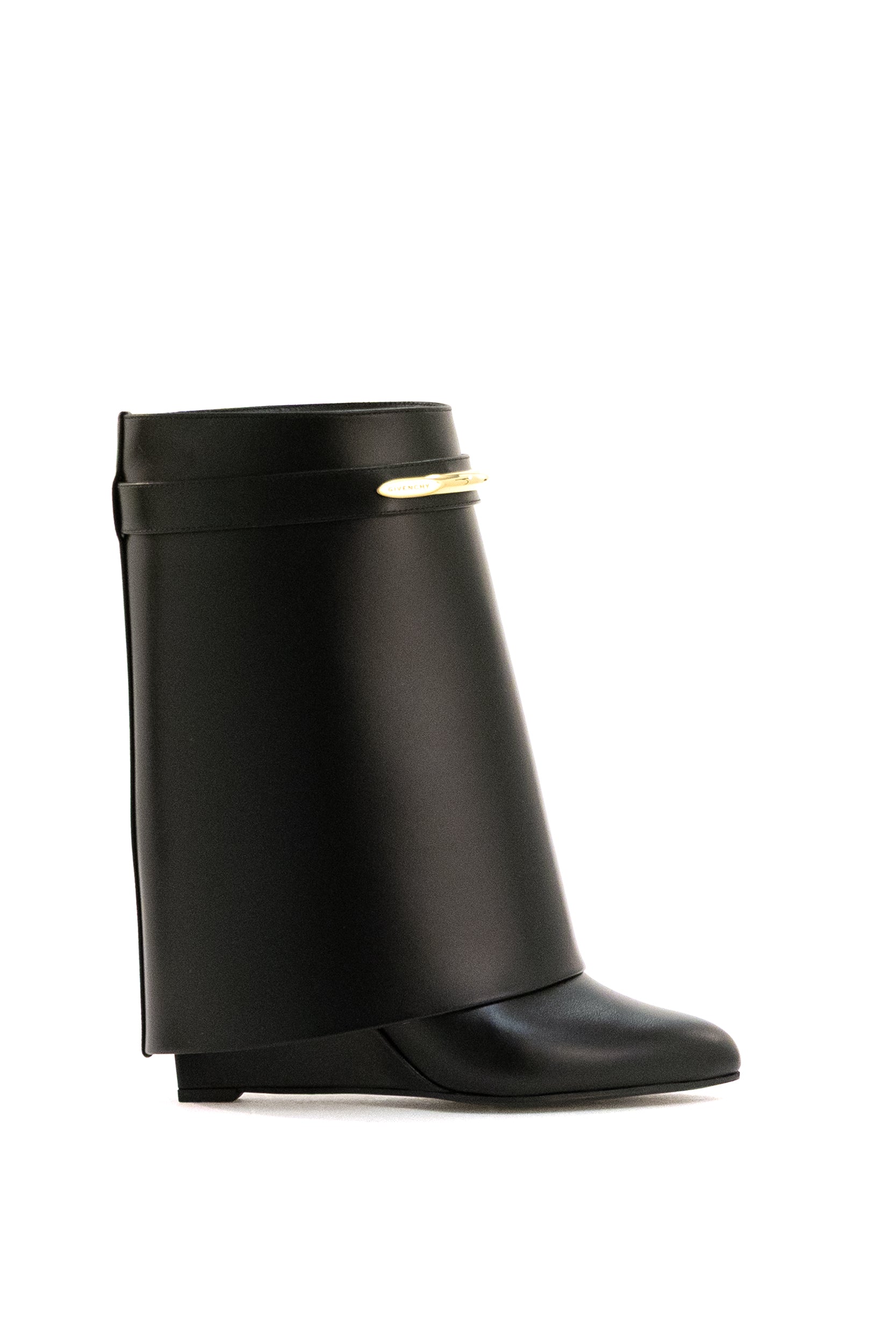 Givenchy Stivaletti Shark Pinch in pelle di colore nero