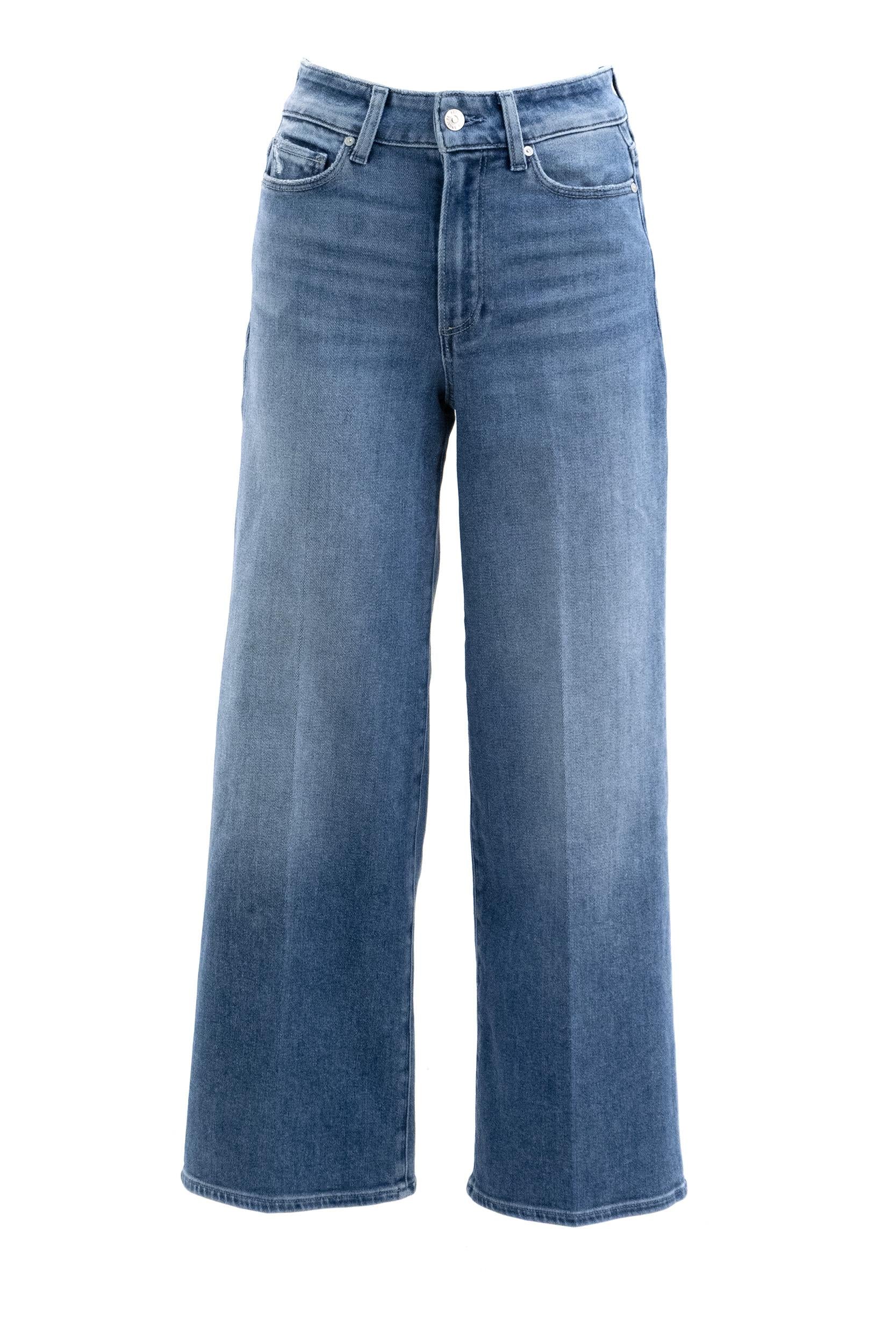 PAIGE Jeans in denim di colore azzurro