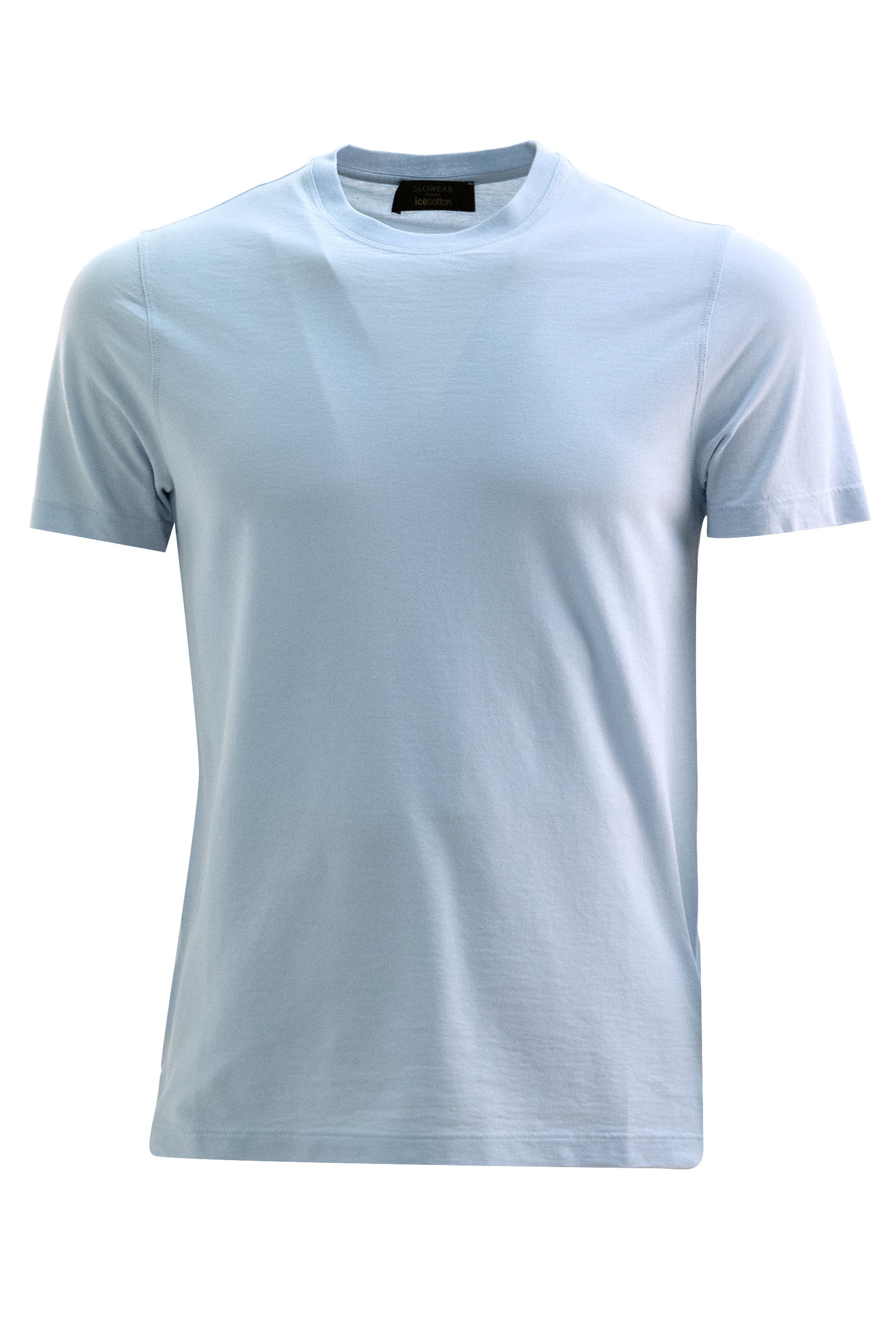 ZANONE T-shirt in cotone di colore azzurro