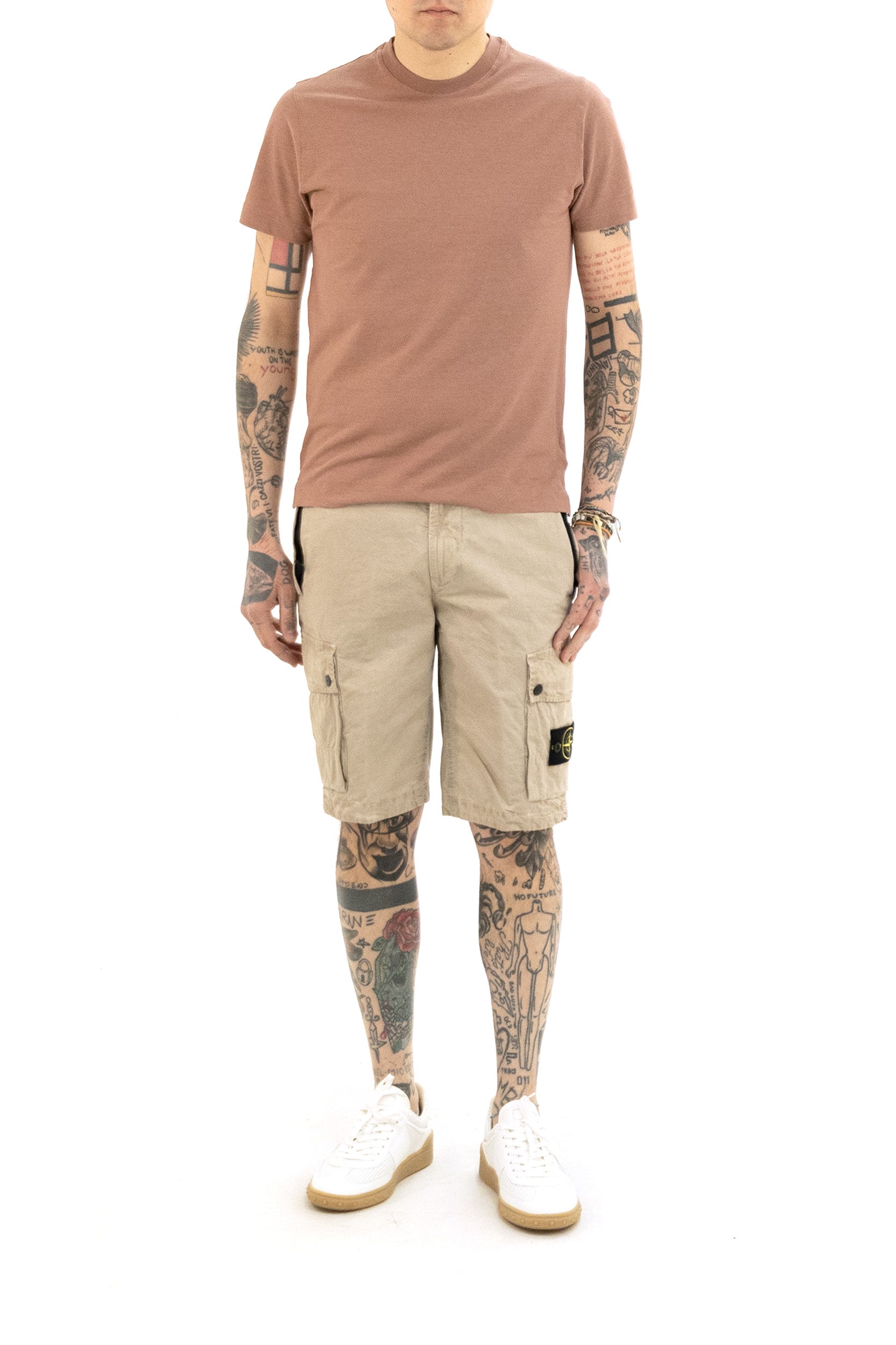 ZANONE T-shirt in cotone di colore rosa, view 2