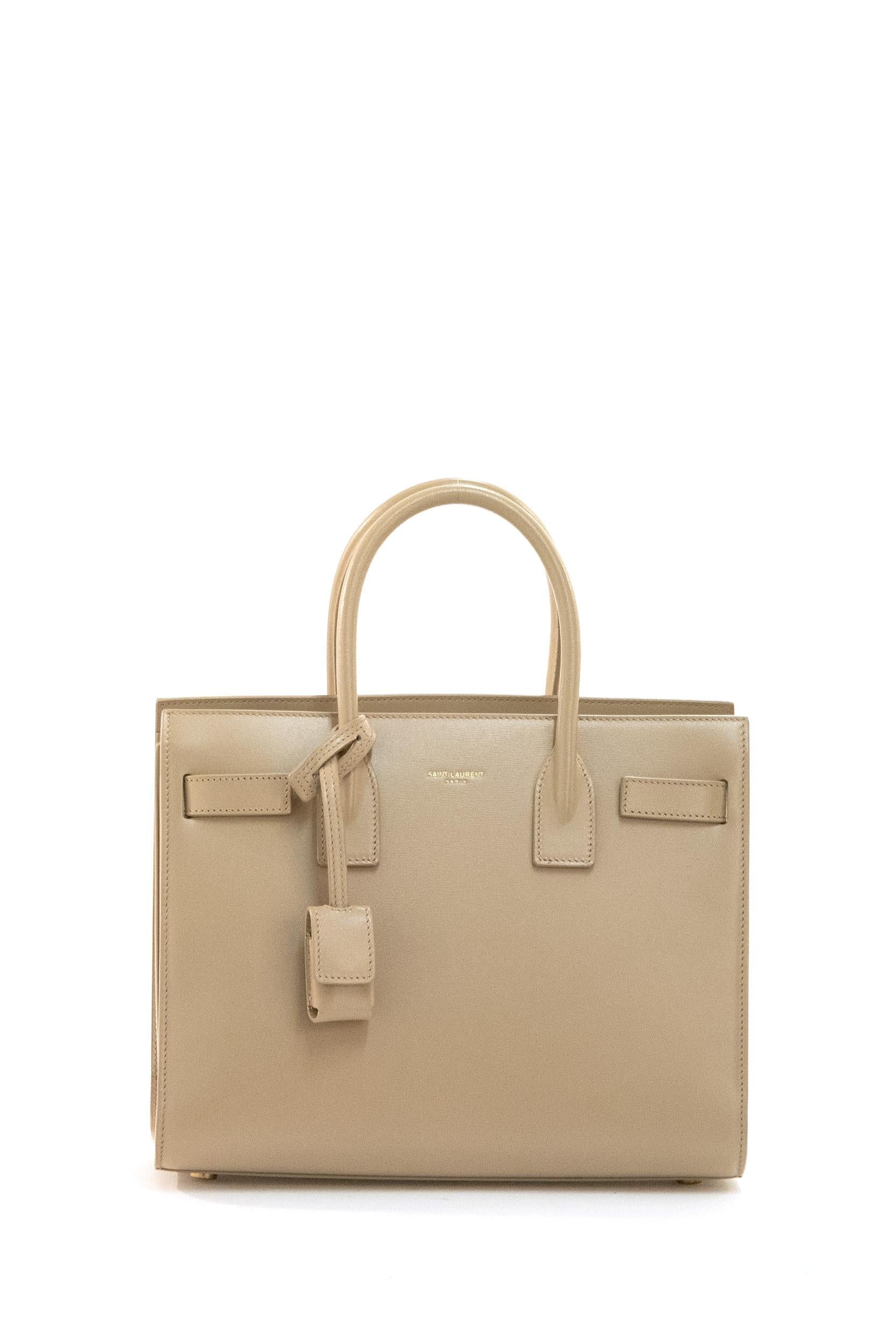 Saint Laurent Borsa Sac de Jour Baby in Pelle