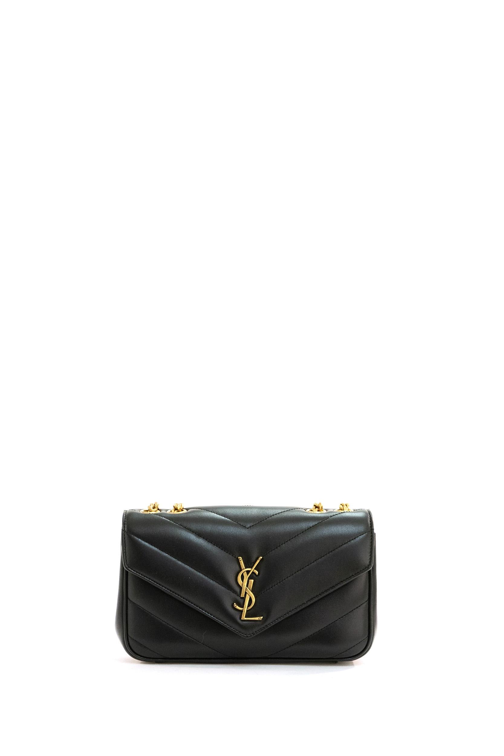 Saint Laurent Borsa Loulou Small in nappa matelassè