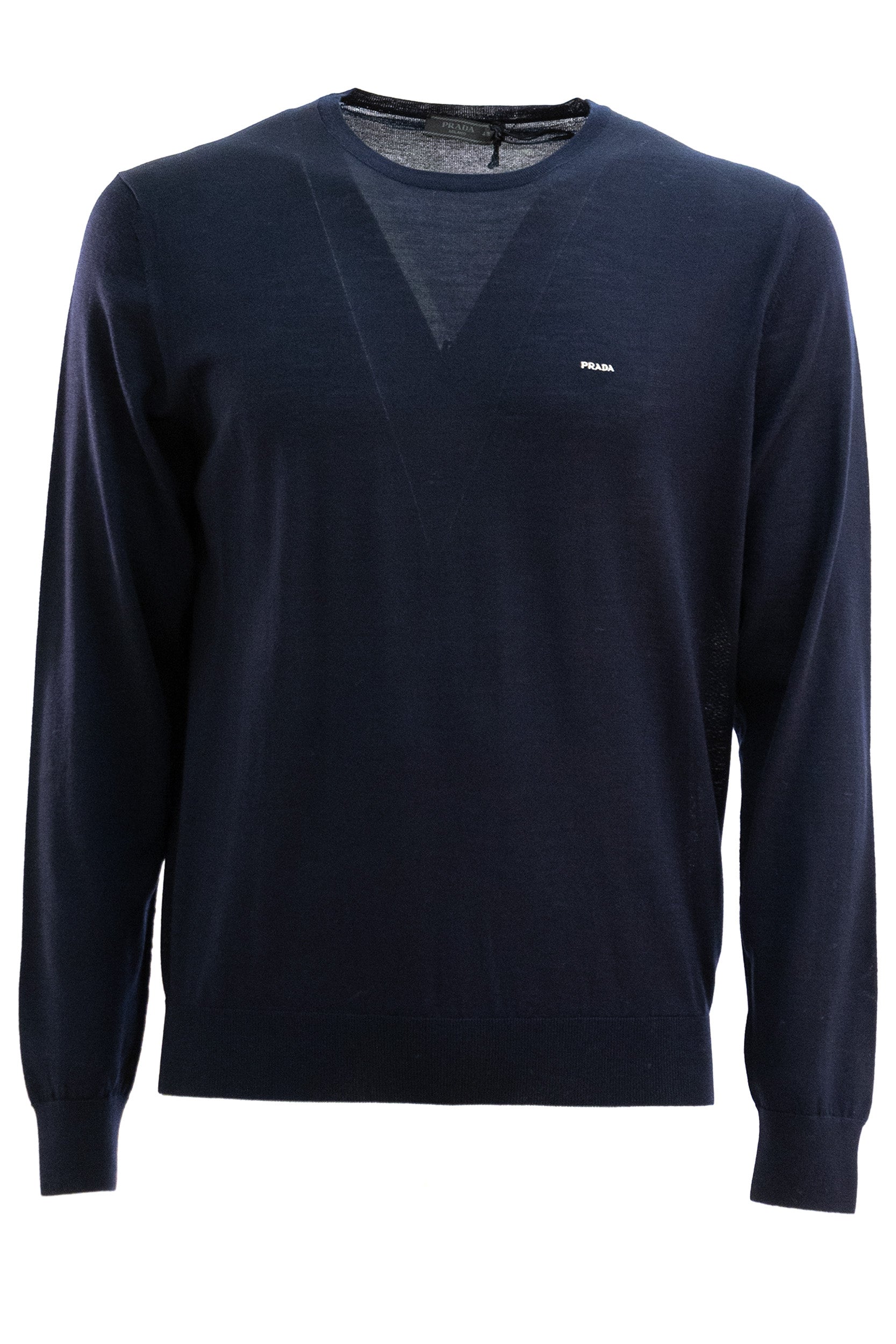 Prada Pullover in lana di colore blu