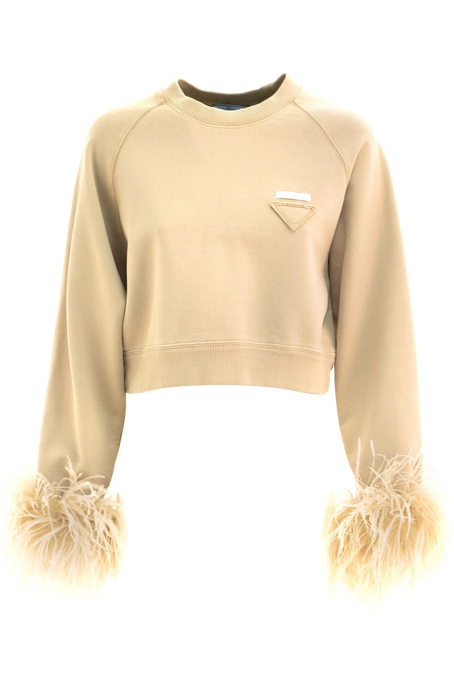 Prada Felpa con piume