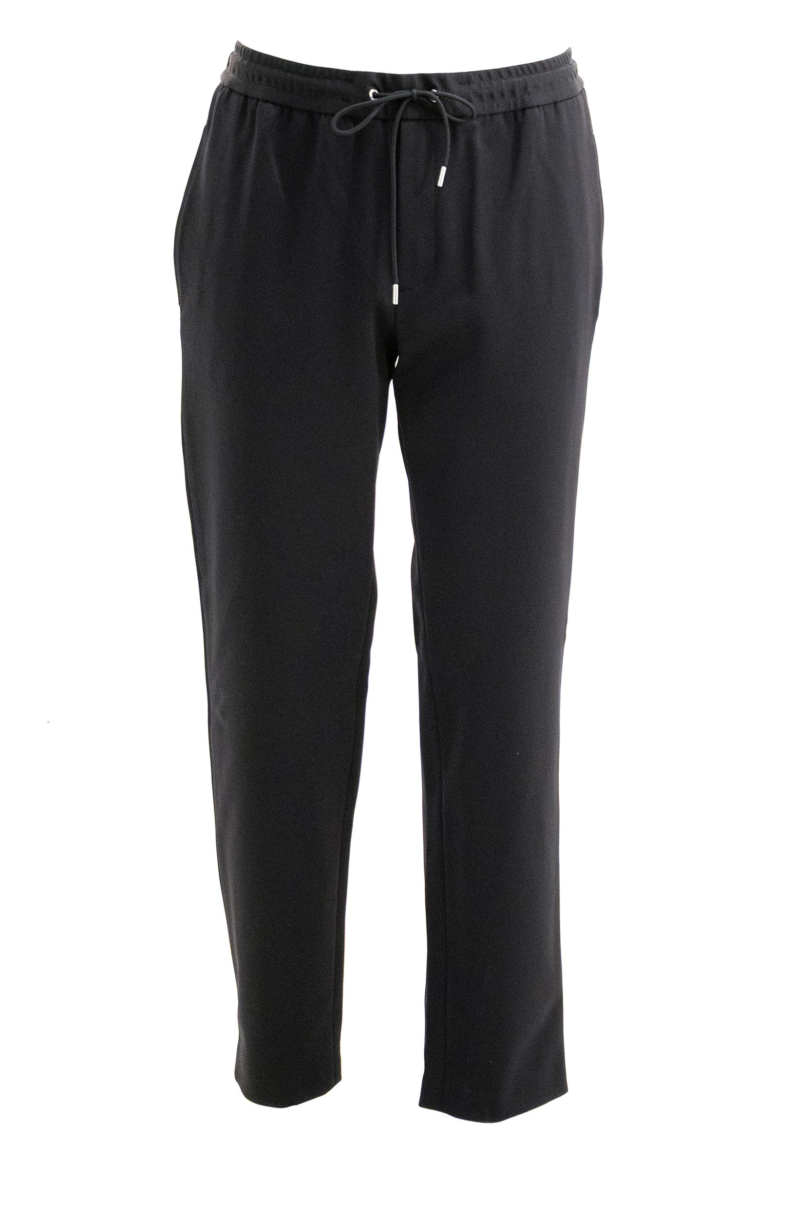 Moncler Pantaloni in nylon elasticizzato di colore nero