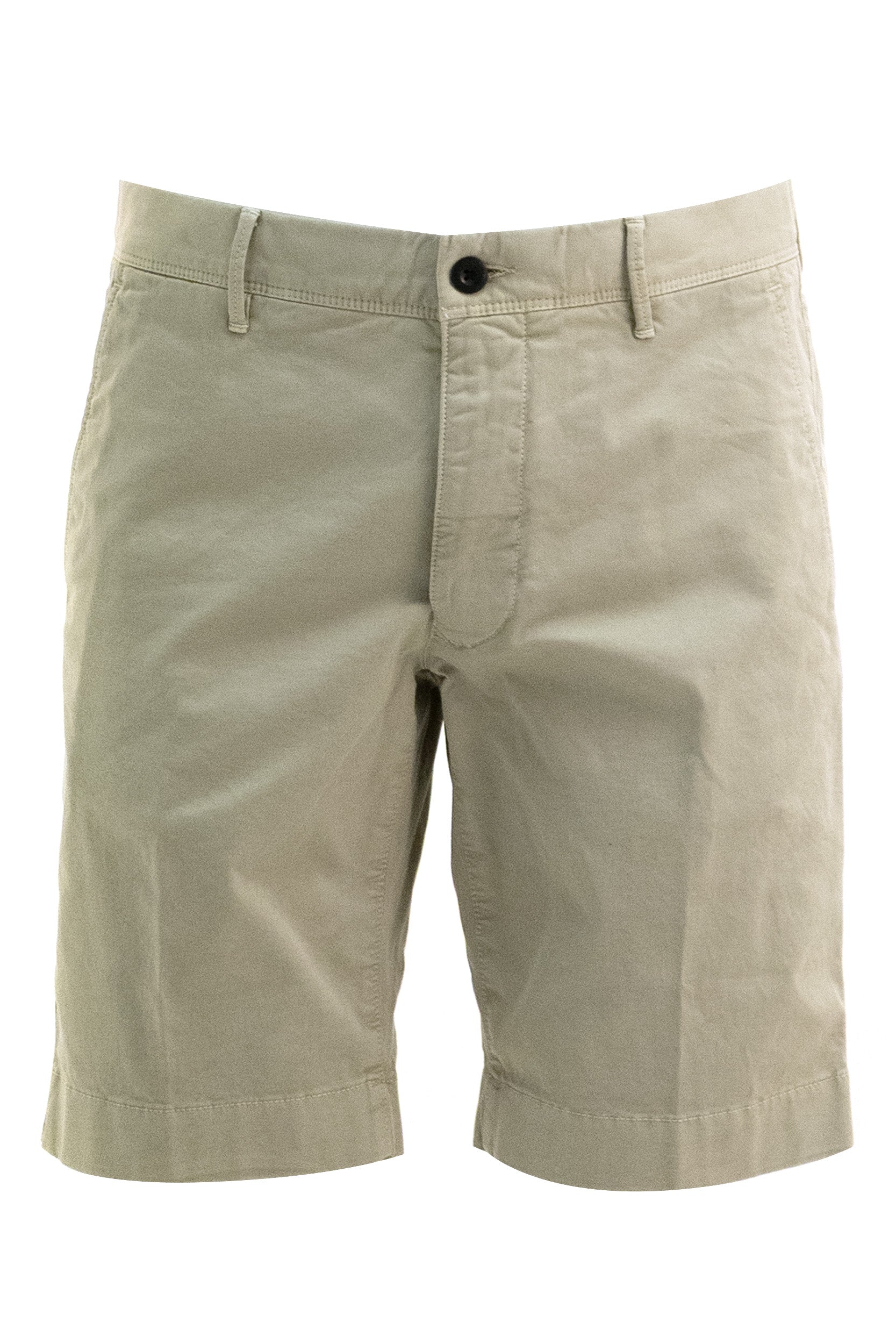 INCOTEX Pantaloni corti in cotone di colore beige
