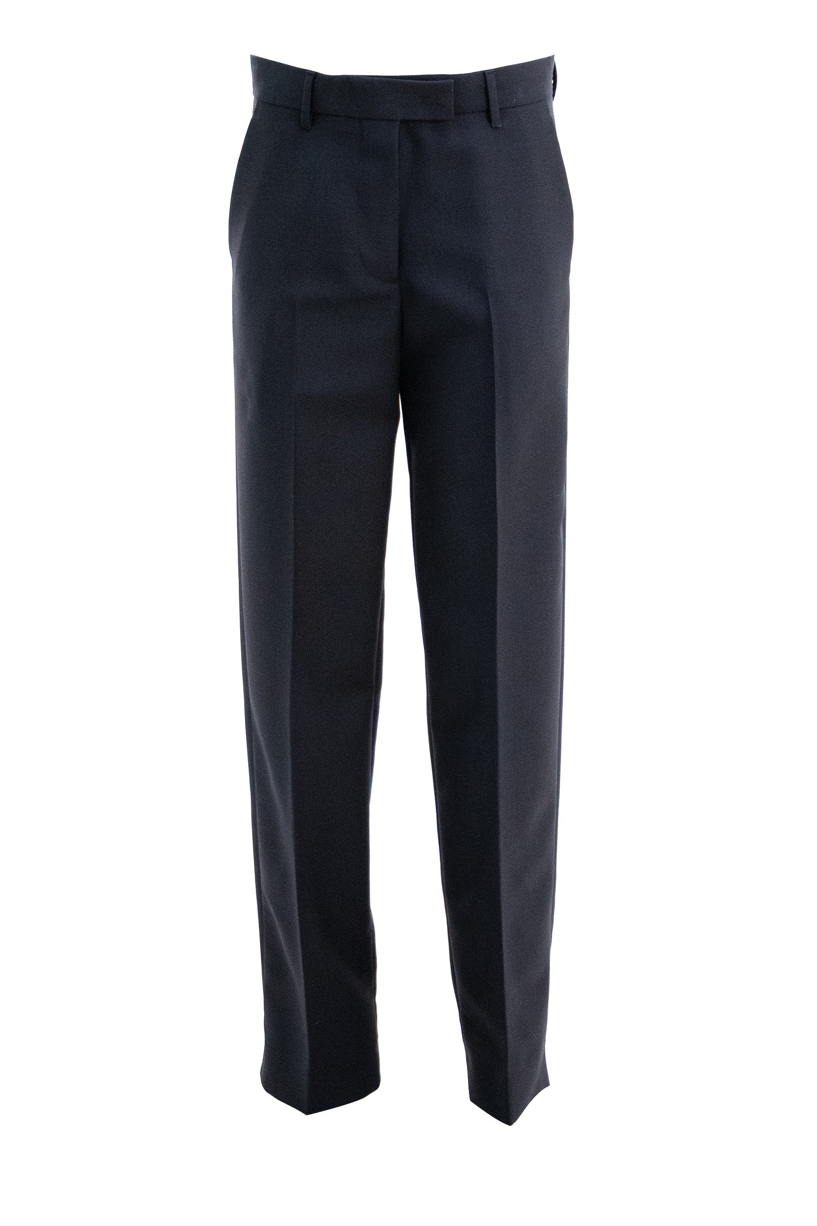 Miu Miu Pantaloni in kid mohair di colore blu