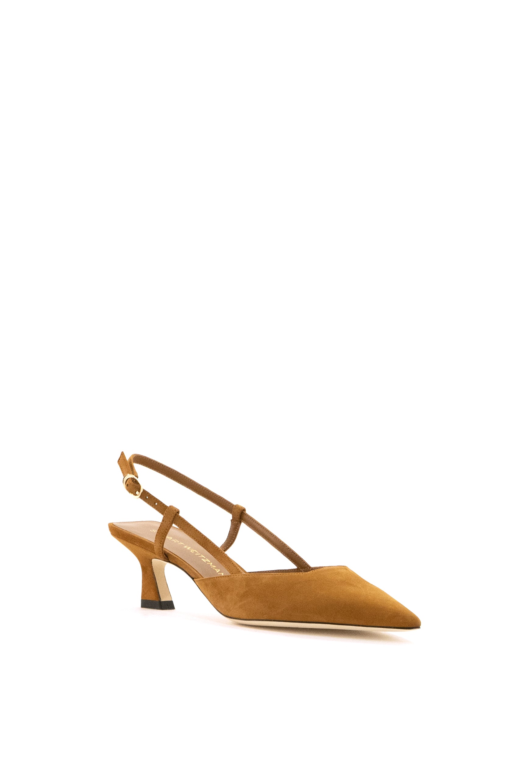 STUART WEITZMAN Décolleté Slingback Vinnie in Vernice, view 2