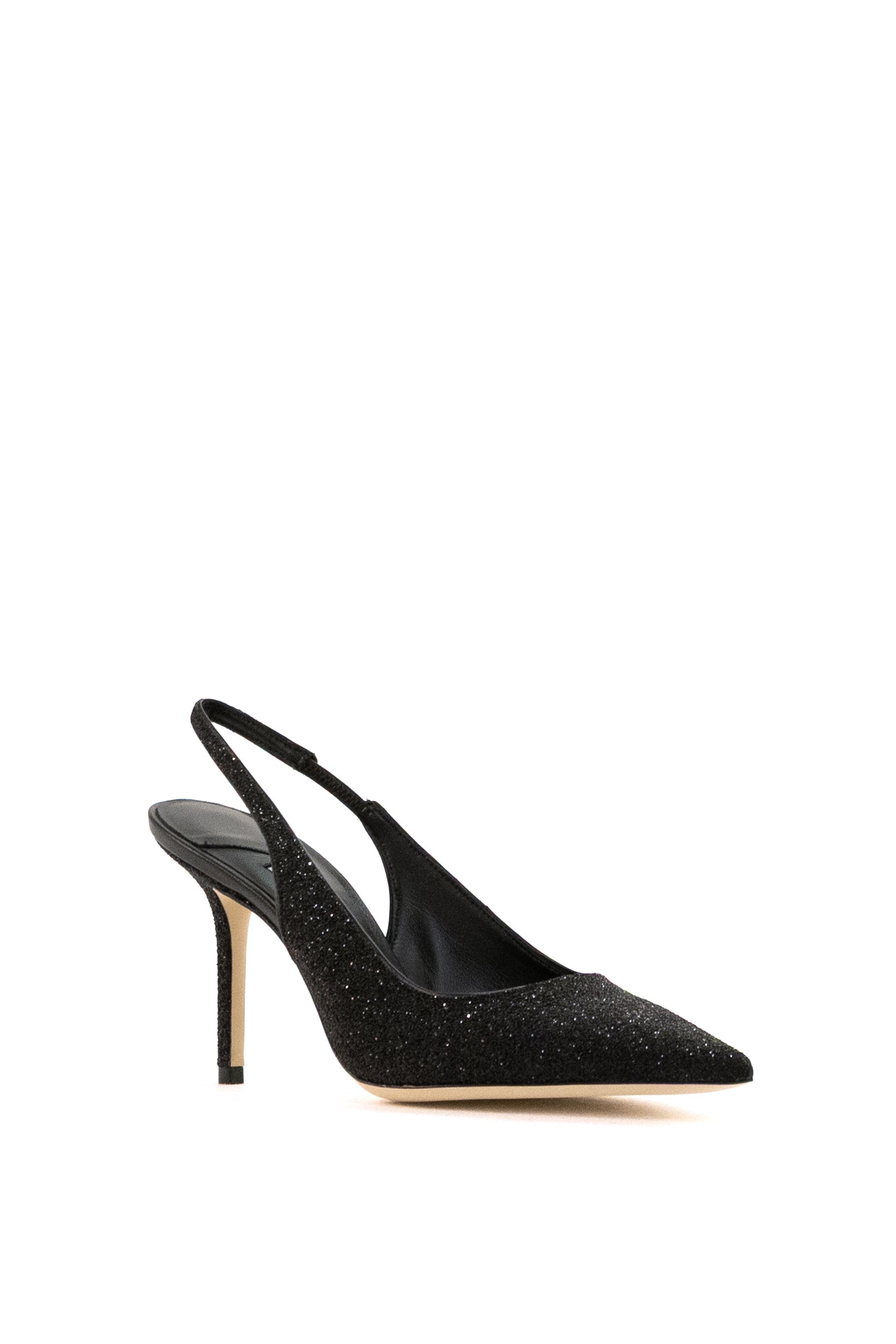 Jimmy Choo Slingback Love in Tessuto Glitterato, view 2