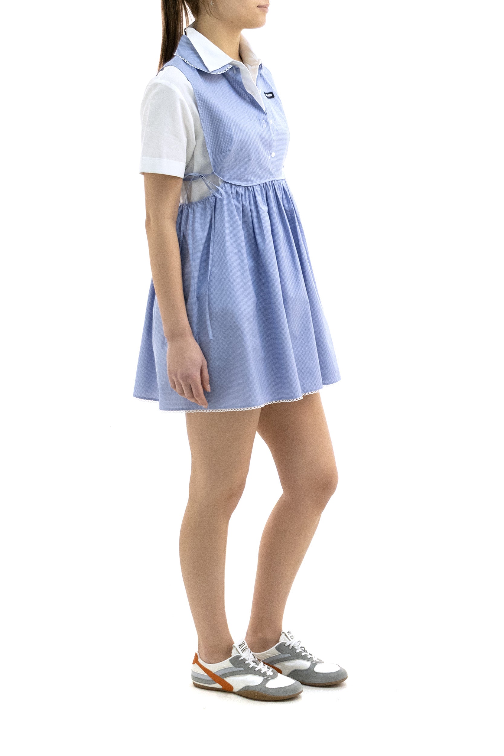 Miu Miu Abito in Popeline Vichy, view 2