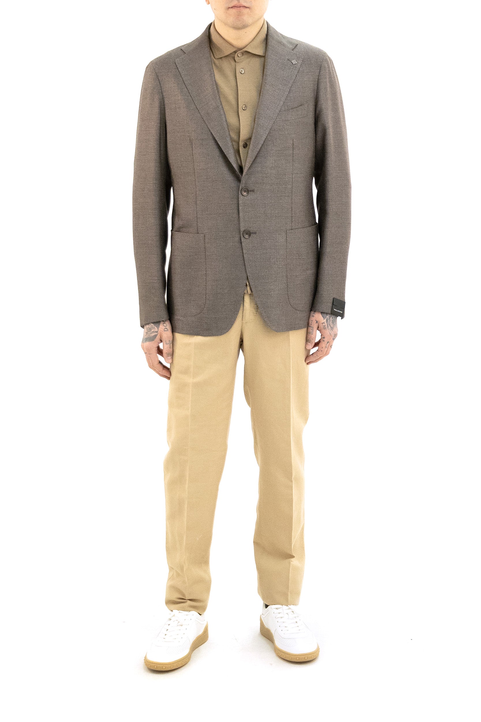 INCOTEX Pantaloni in Lino e Cotone, view 2