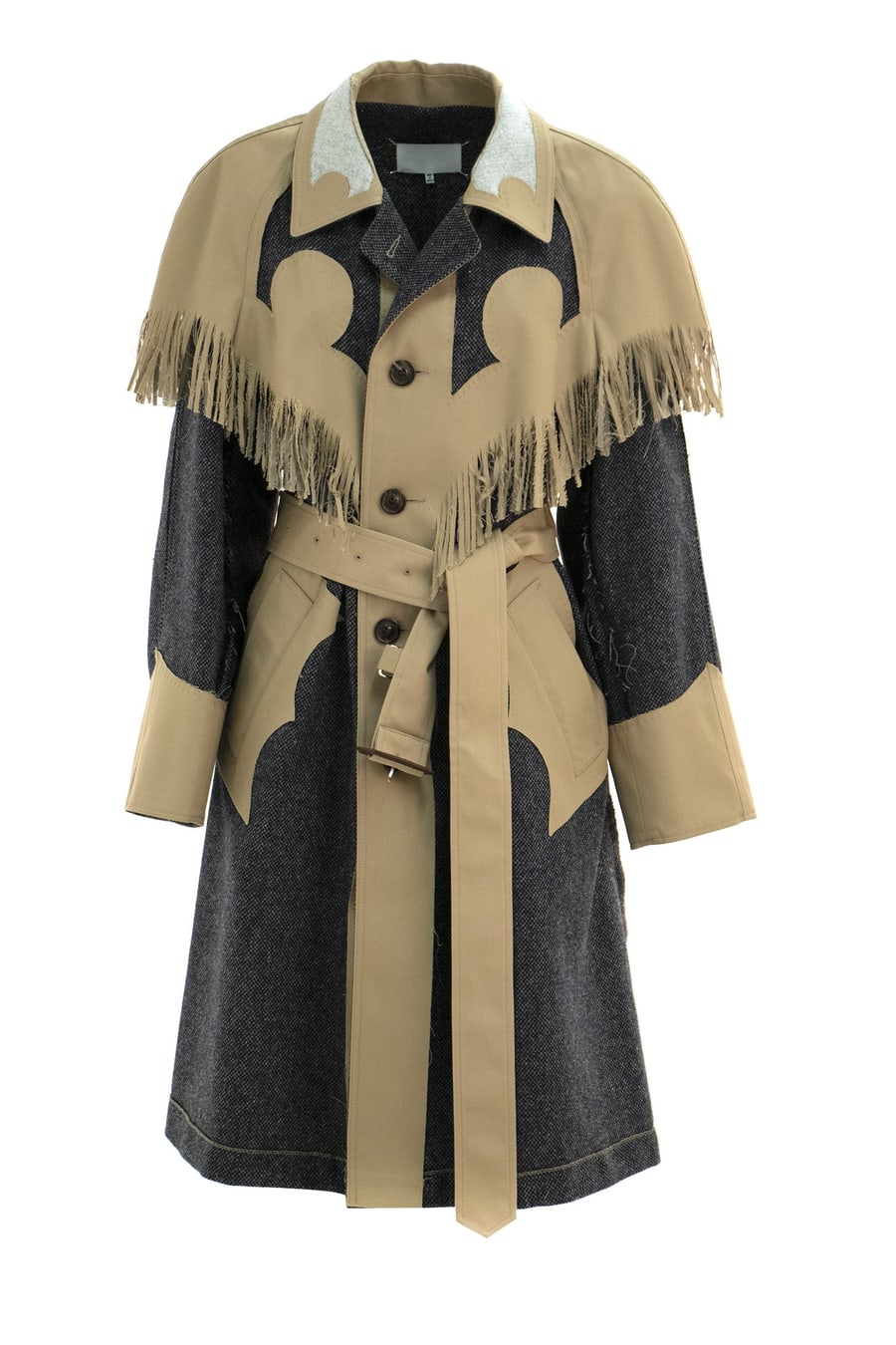 Maison Margiela Cappotto con Frange