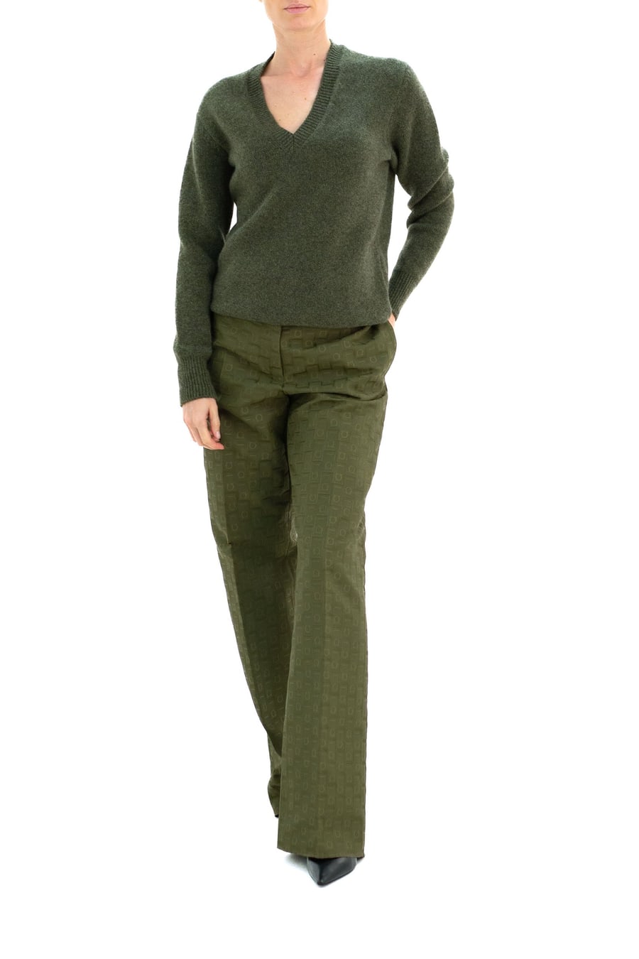 Ferragamo Pullover in cashmere, view 2