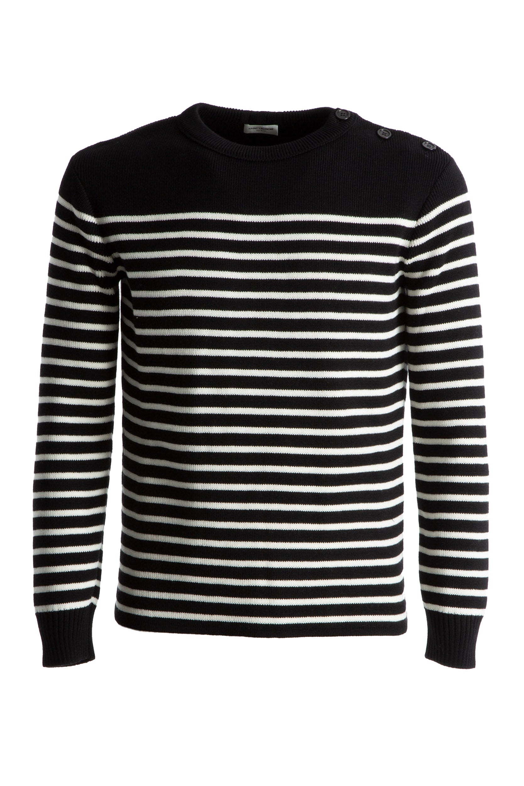 Saint Laurent SAINT LAURENT 588063 YAFQ2 Maglione uomo a righe