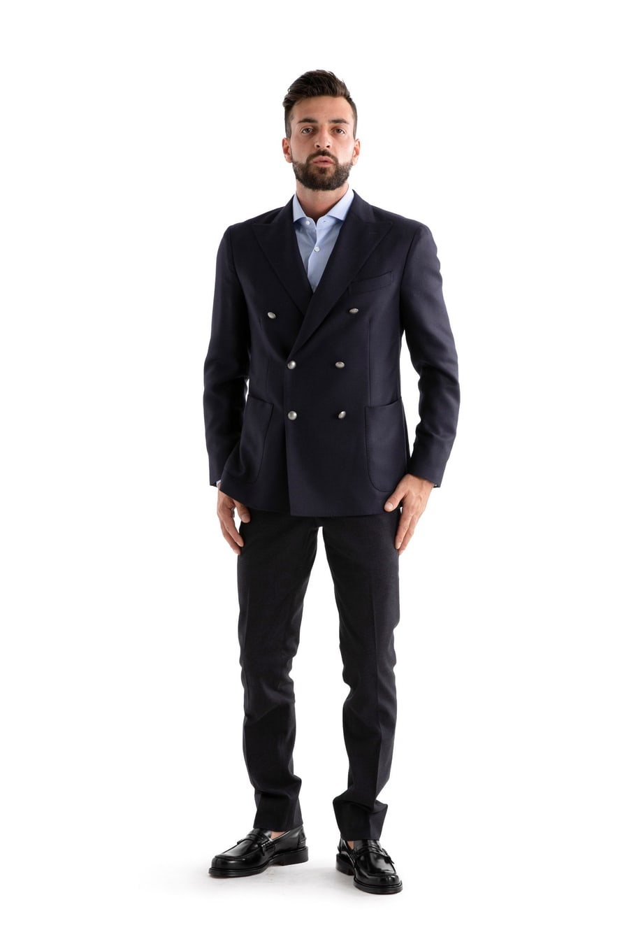 INCOTEX pantalone in cotone, view 2