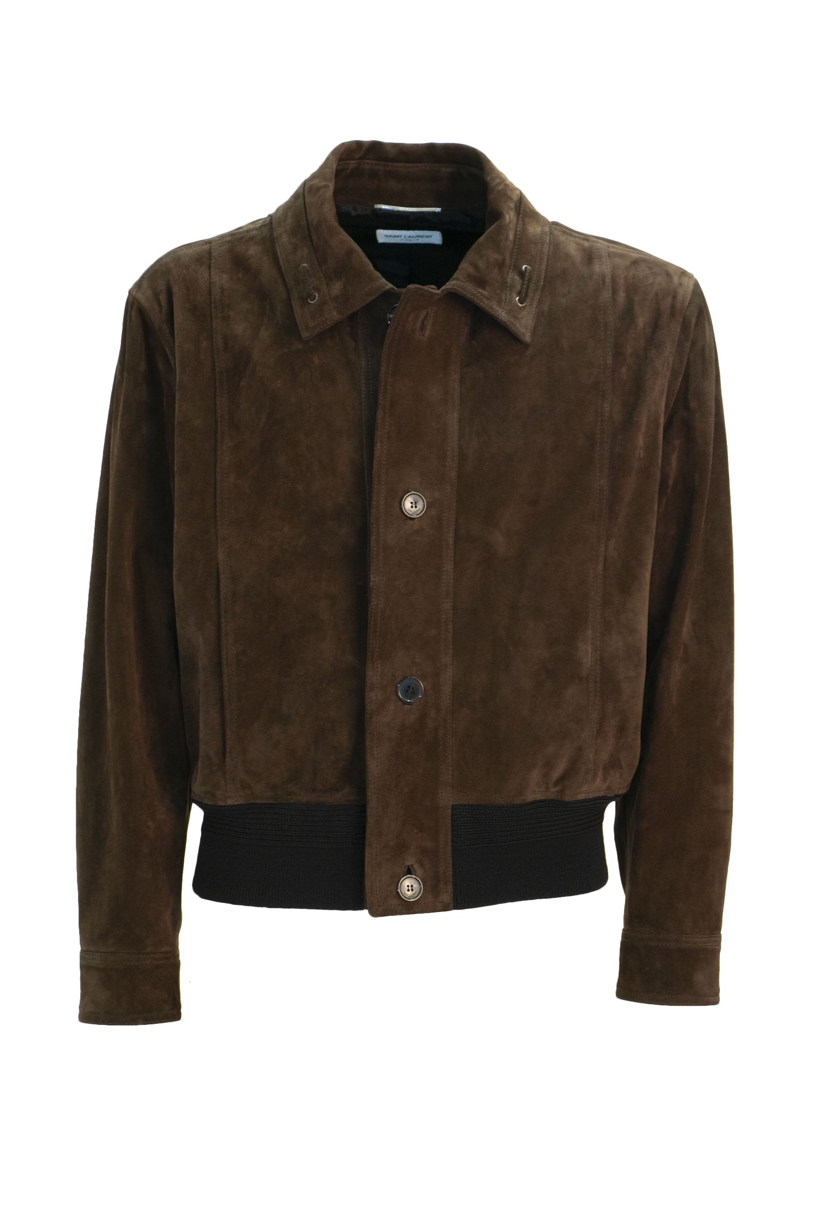 Saint Laurent SAINT LAURENT 704191 YC2AY Giacca in suede