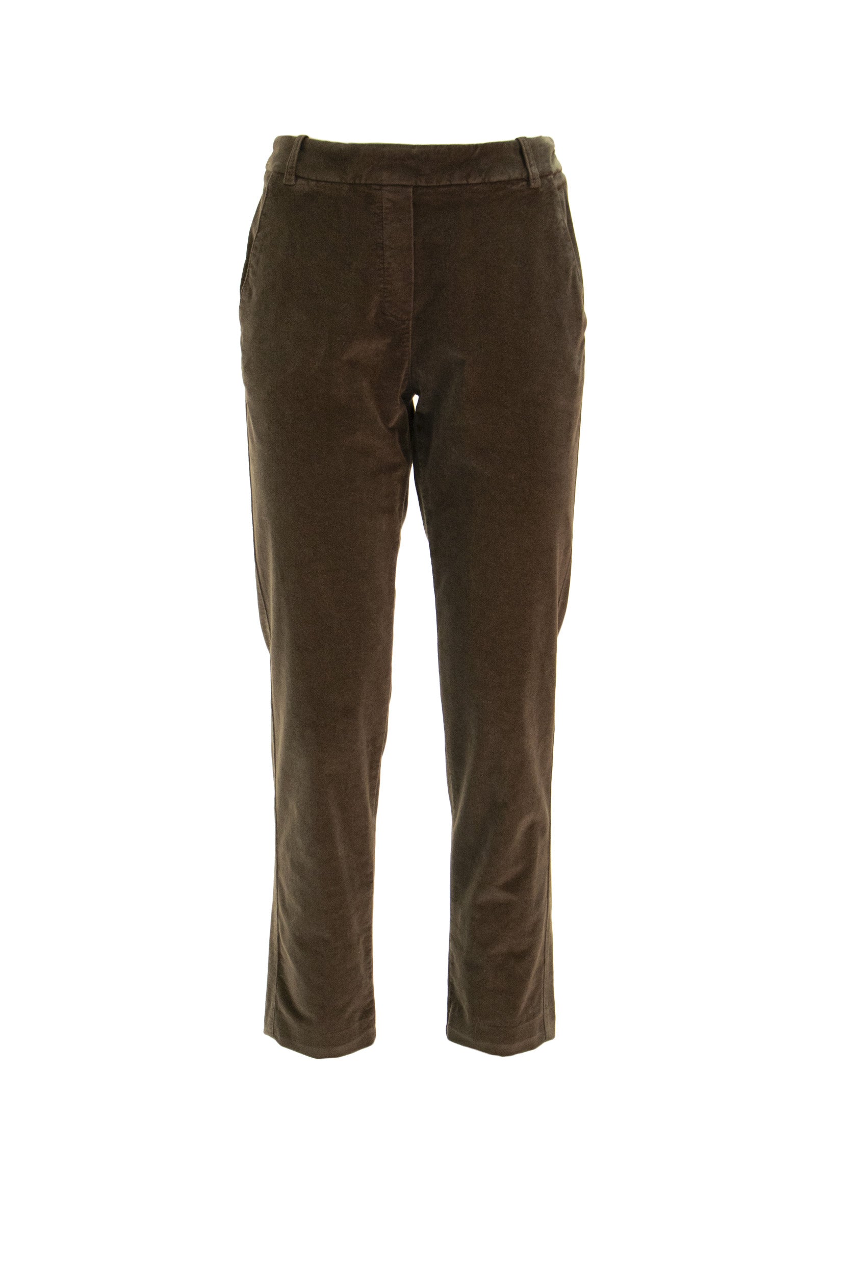 KILTIE KILTIE KP267YT4299590 Pantaloni marrone scuro