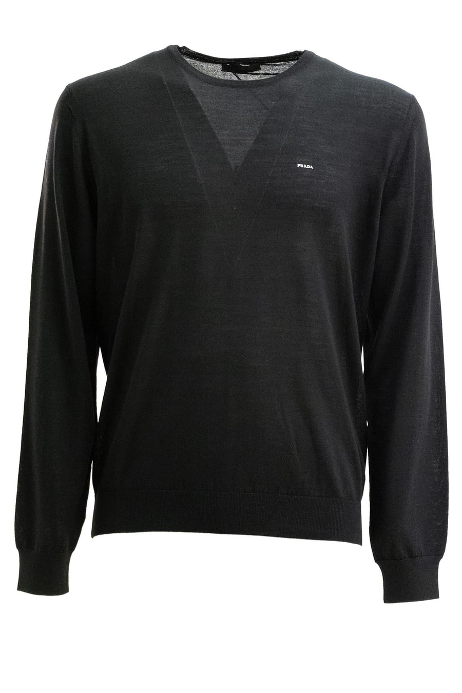 Prada Pullover in lana di colore nero