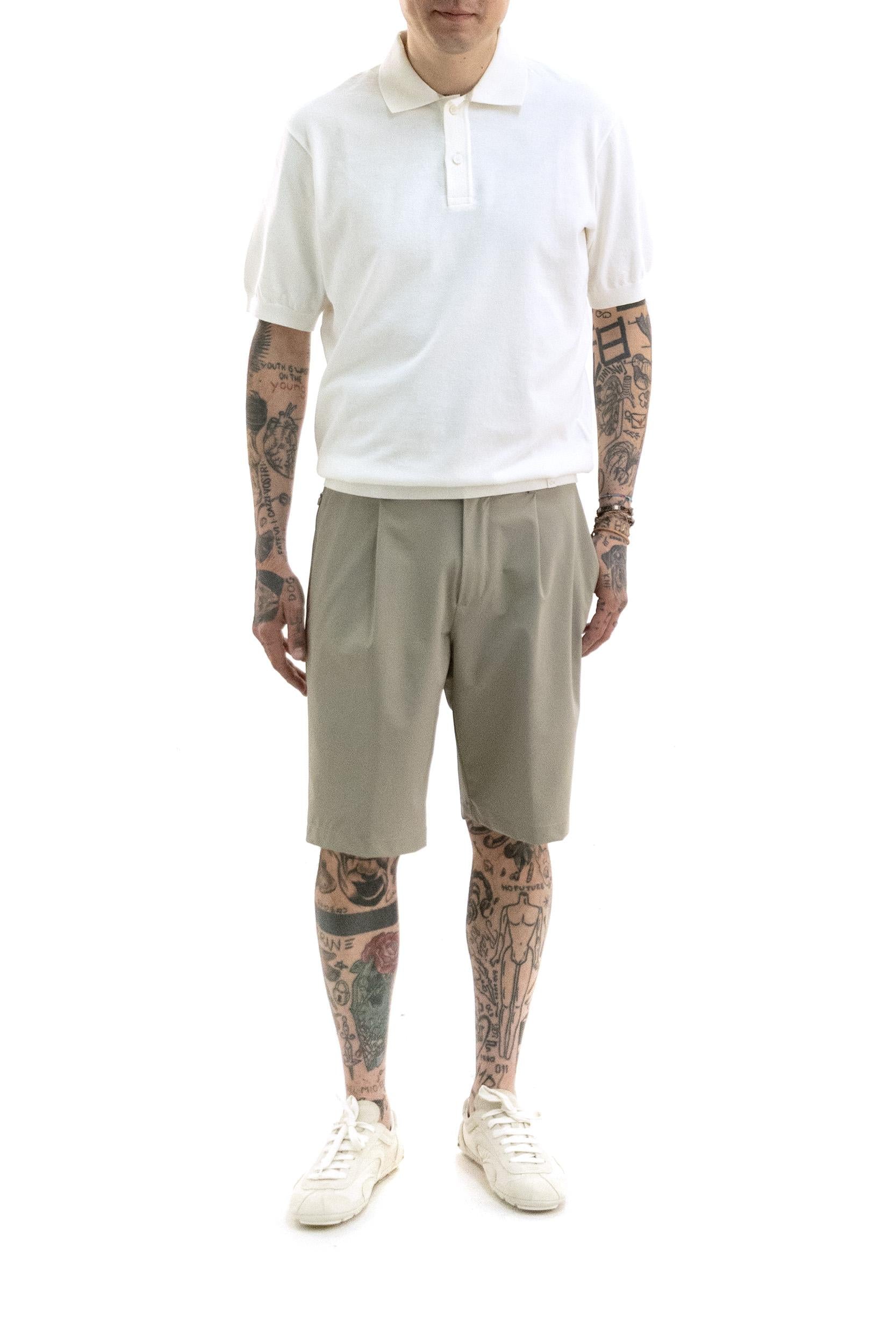 PAUL & SHARK Polo in cotone di colore bianco, view 2