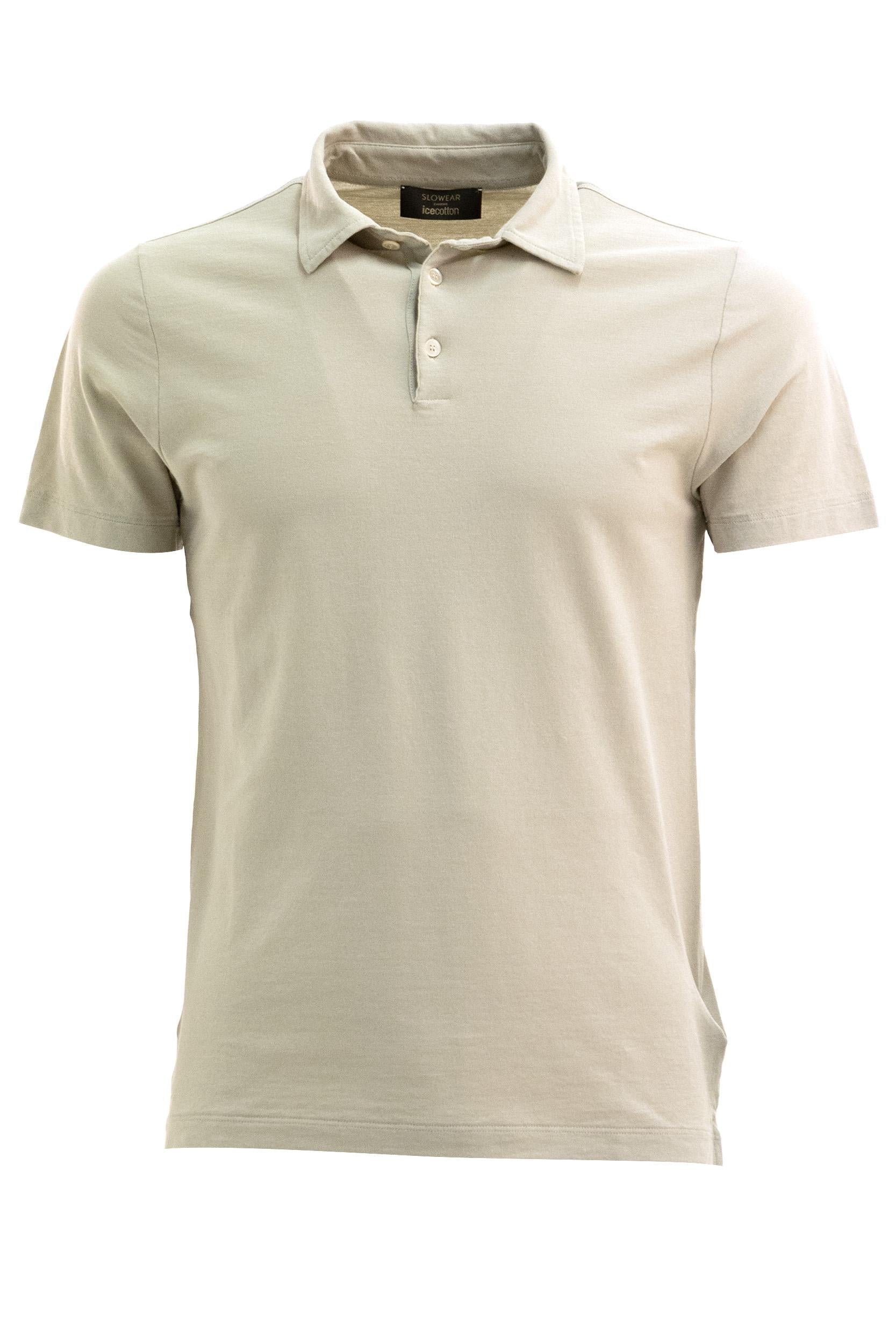 ZANONE Polo in Crêpe di Cotone