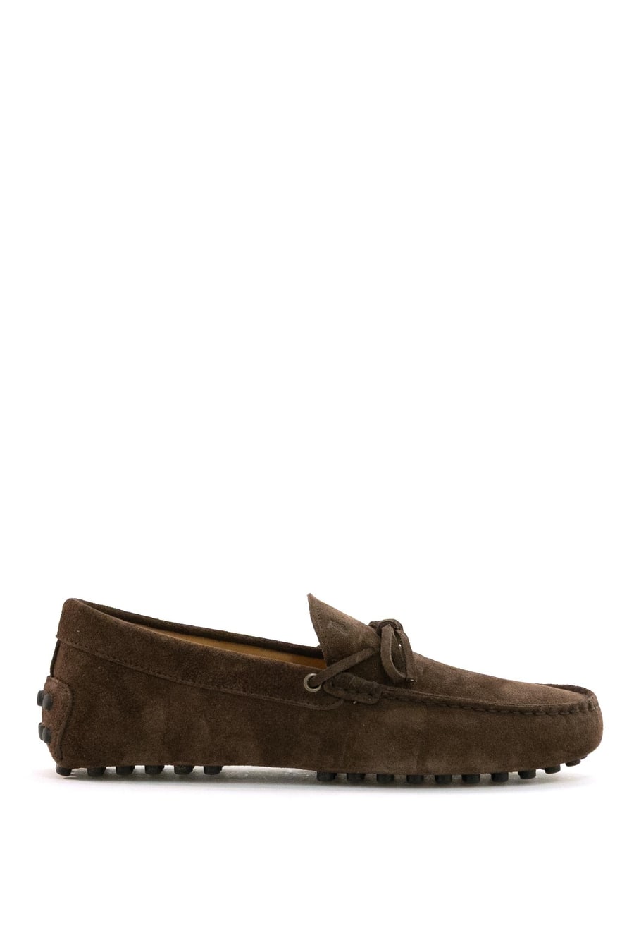 Tod's Mocassini Gommino in suede di colore marrone