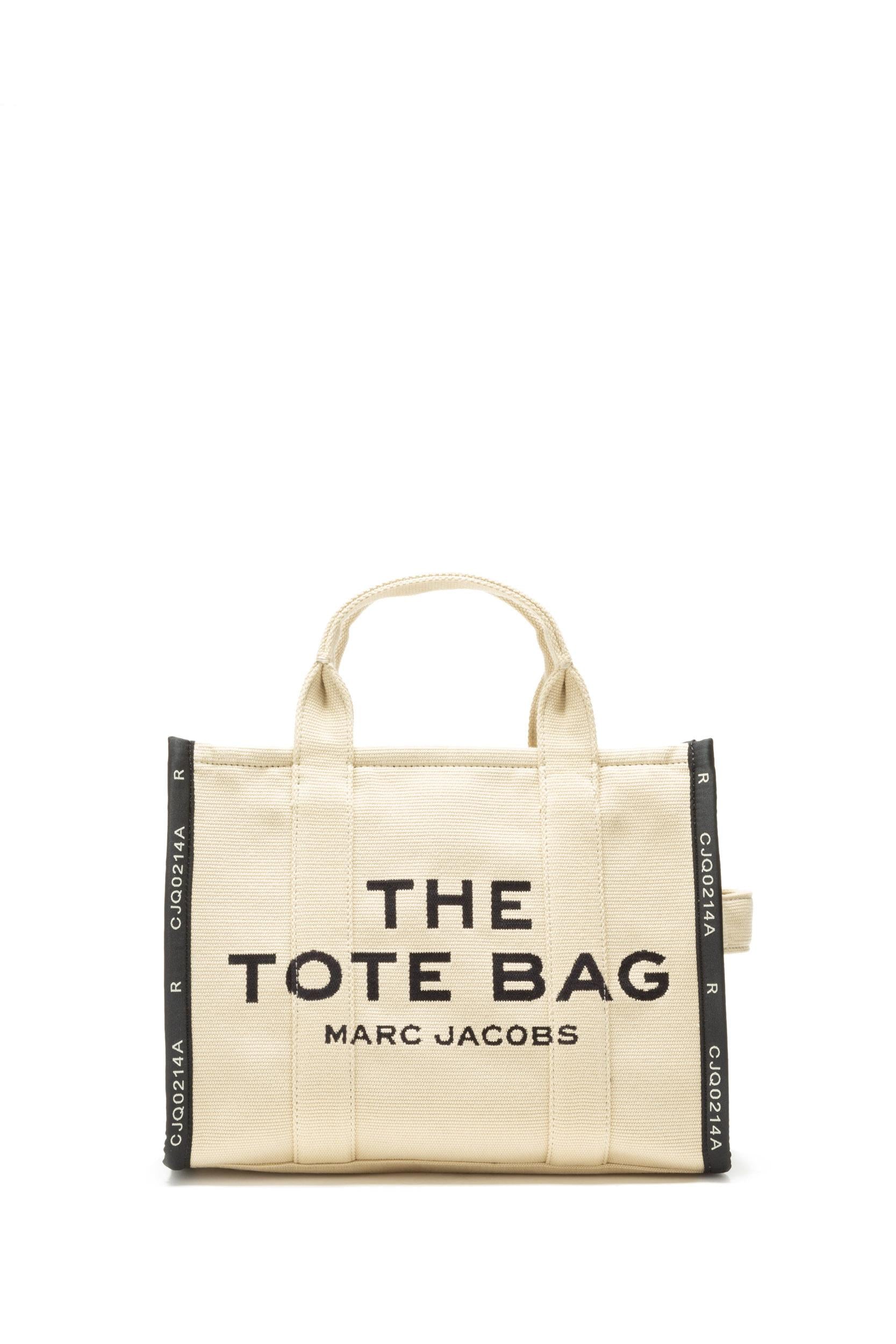 Marc Jacobs The Tote Bag in jacquard color beige