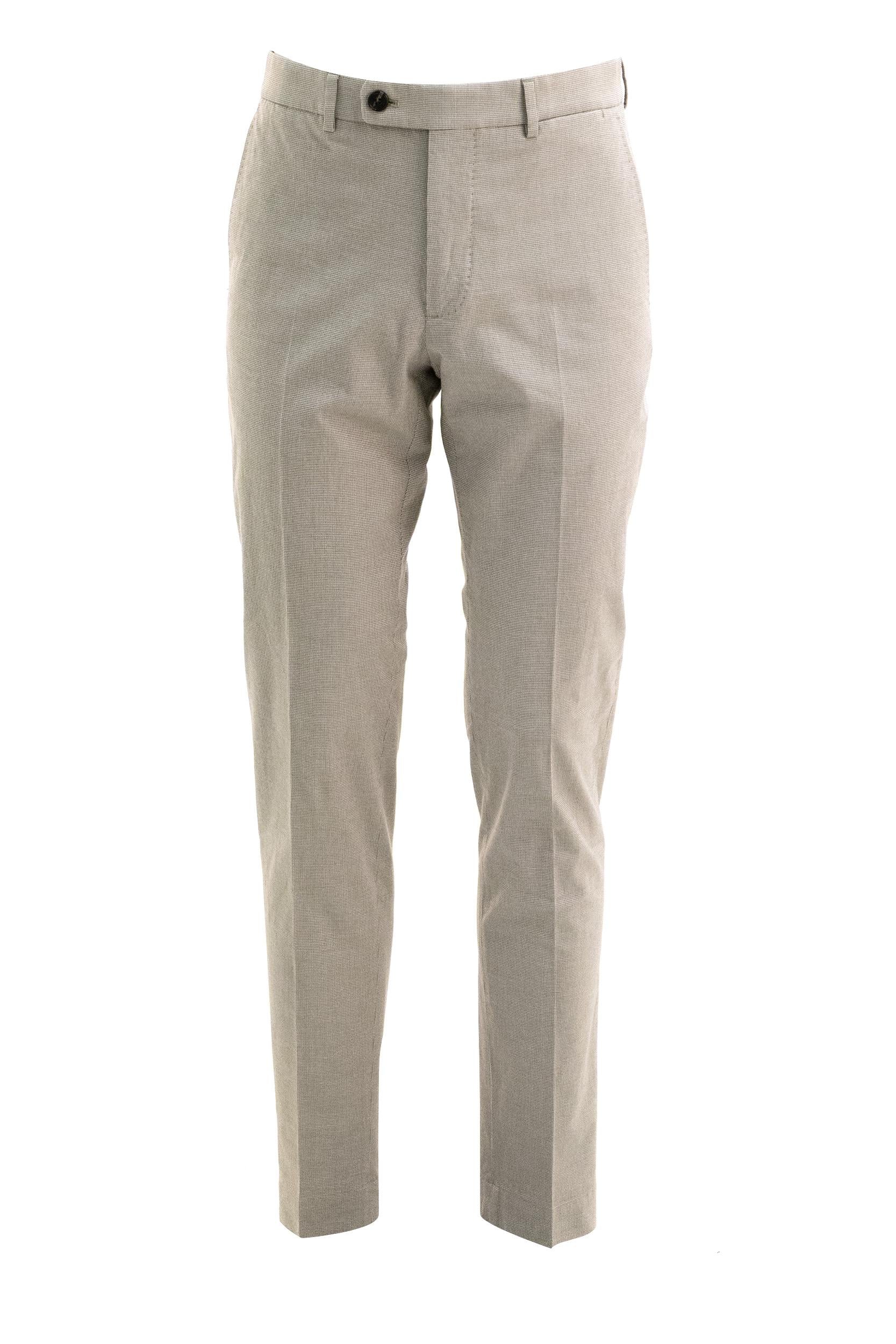 INCOTEX Pantaloni in cotone di colore beige