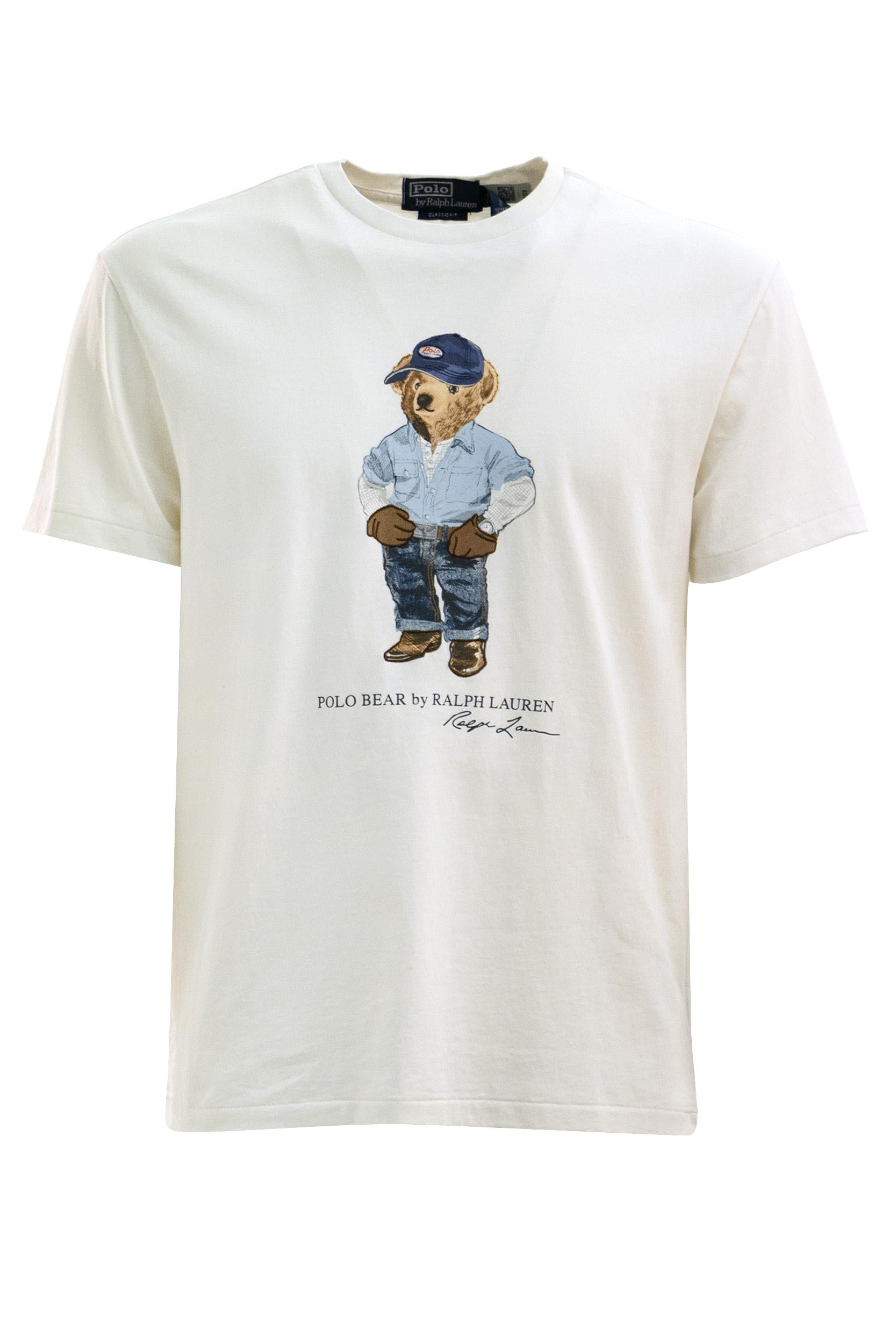 Polo Ralph Lauren Maglietta Polo Bear in Jersey