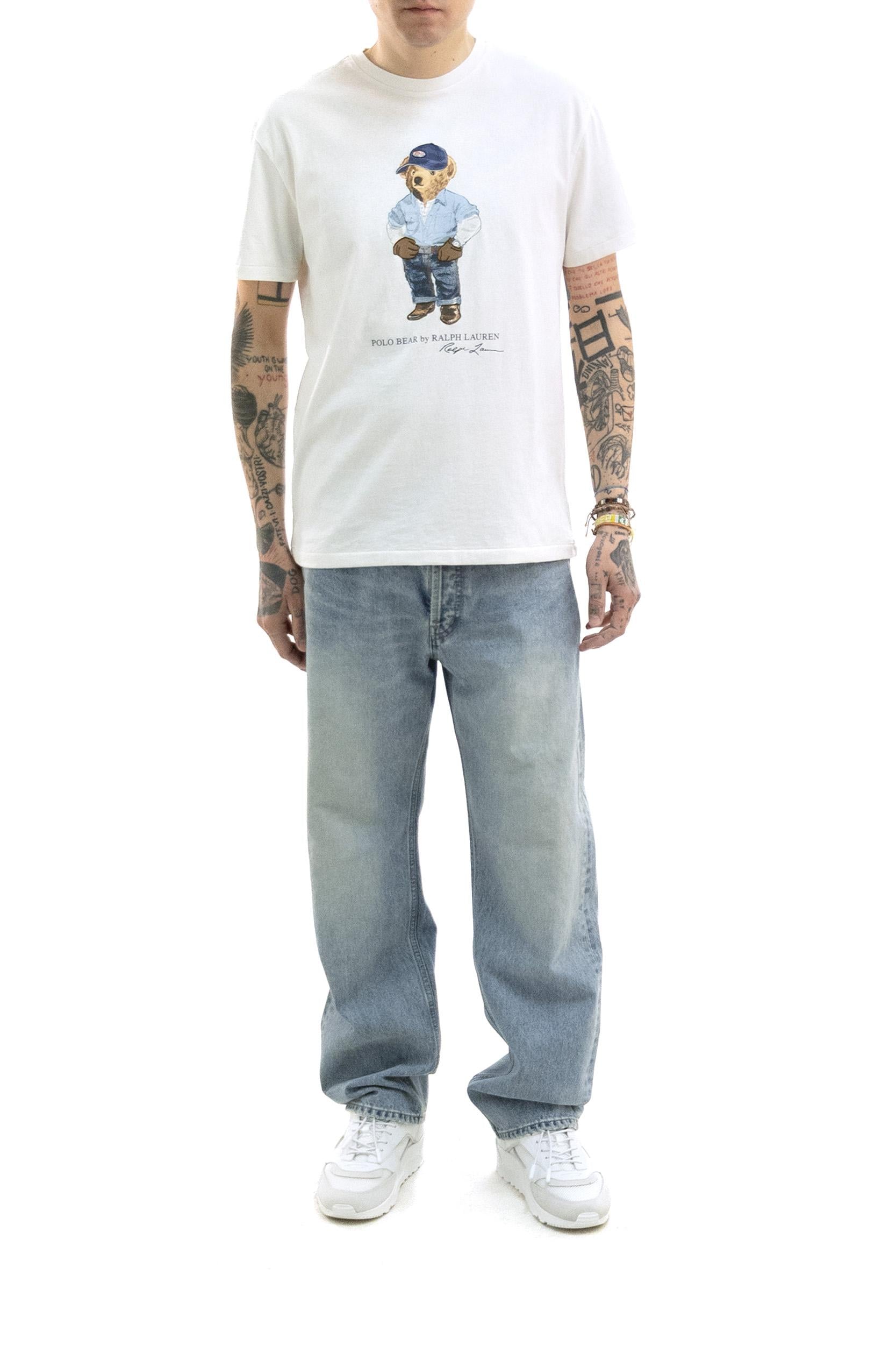 Polo Ralph Lauren Maglietta Polo Bear in Jersey, view 2