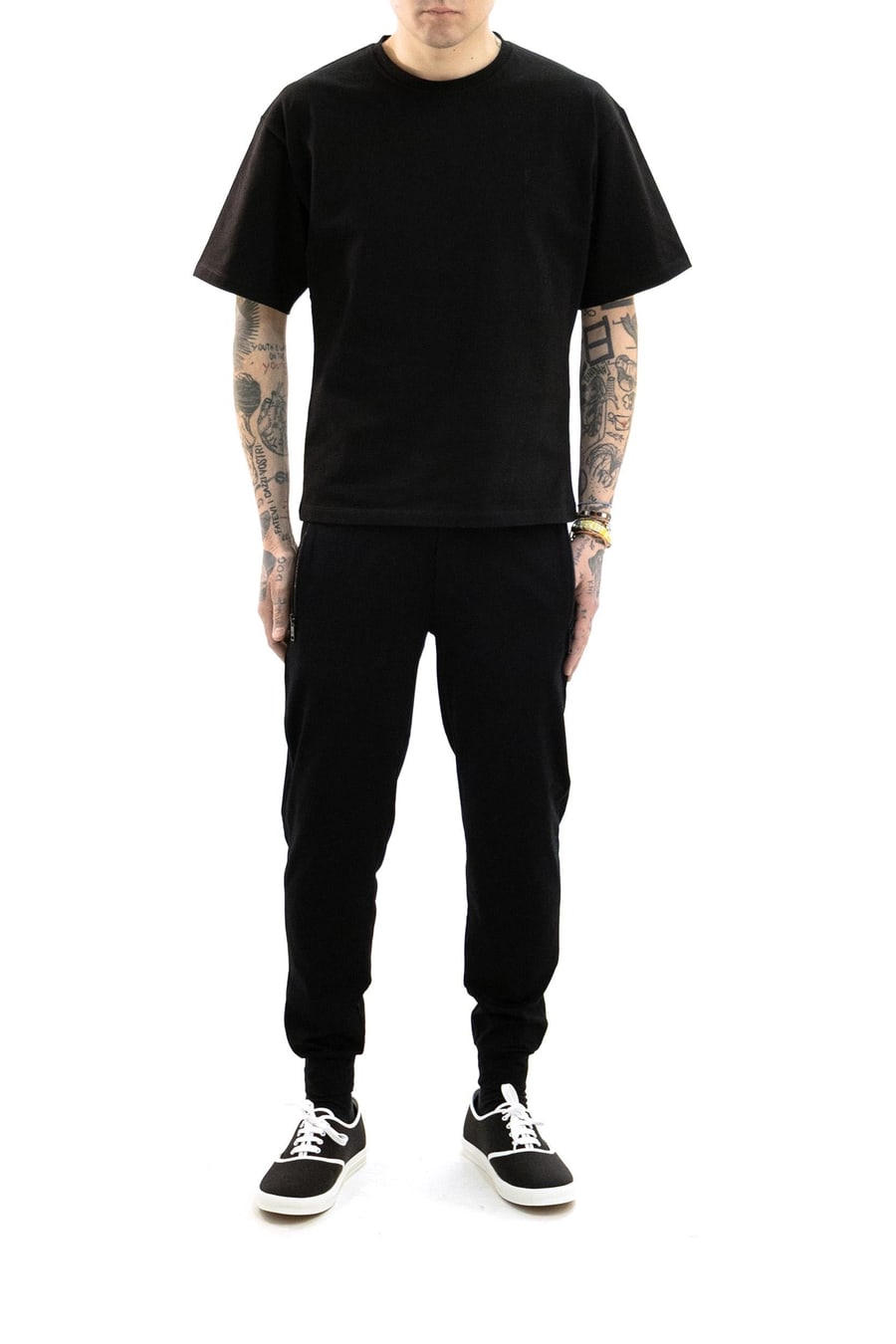 Prada Pantaloni in Cotone Tecnico e Re-Nylon, view 2