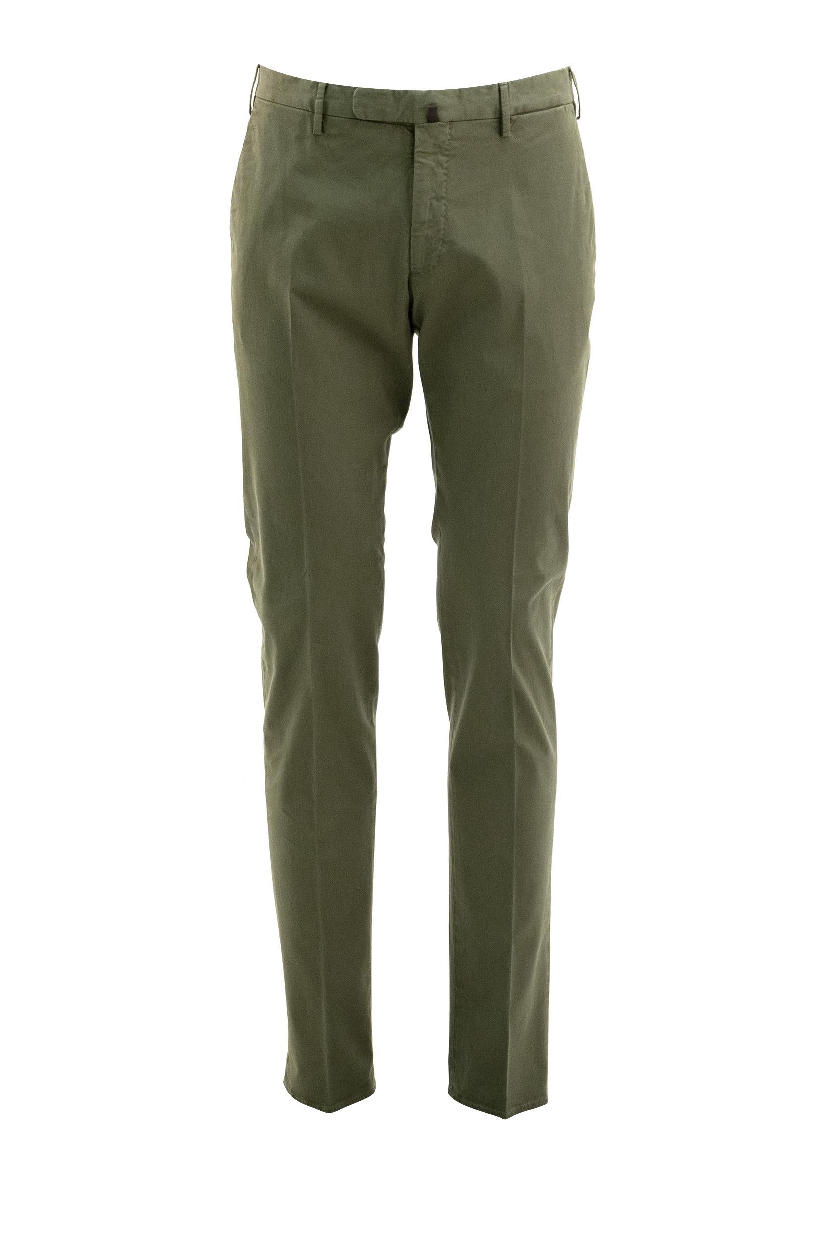 INCOTEX Pantaloni in Cotone verde