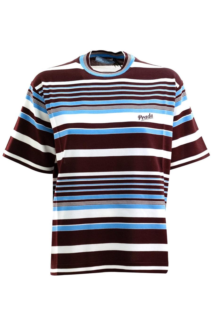 Prada Maglia a Righe in Cotone
