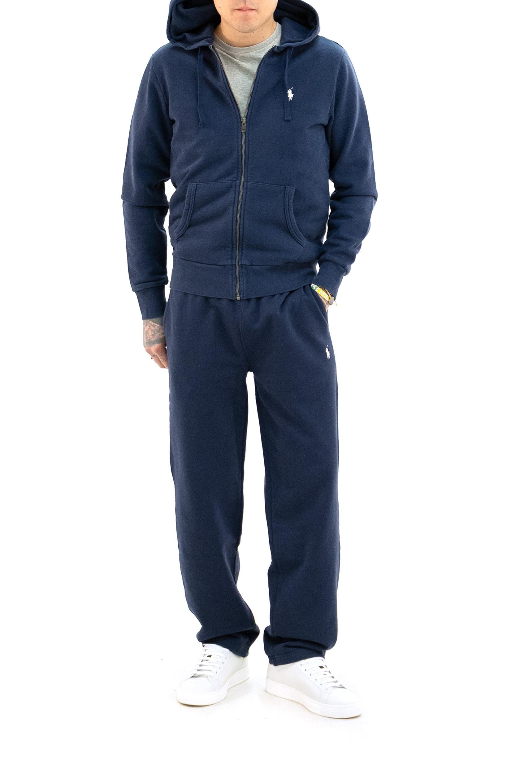 Polo Ralph Lauren Felpa con Cappuccio in Cotone Loopback, view 2