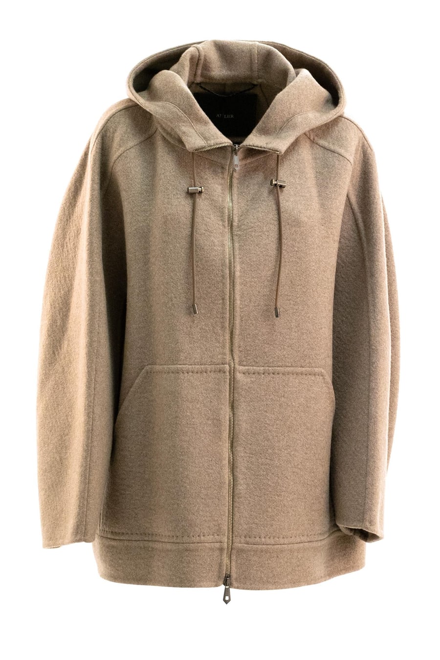 Max Mara Cappotto Gradi in cachemire color tortora