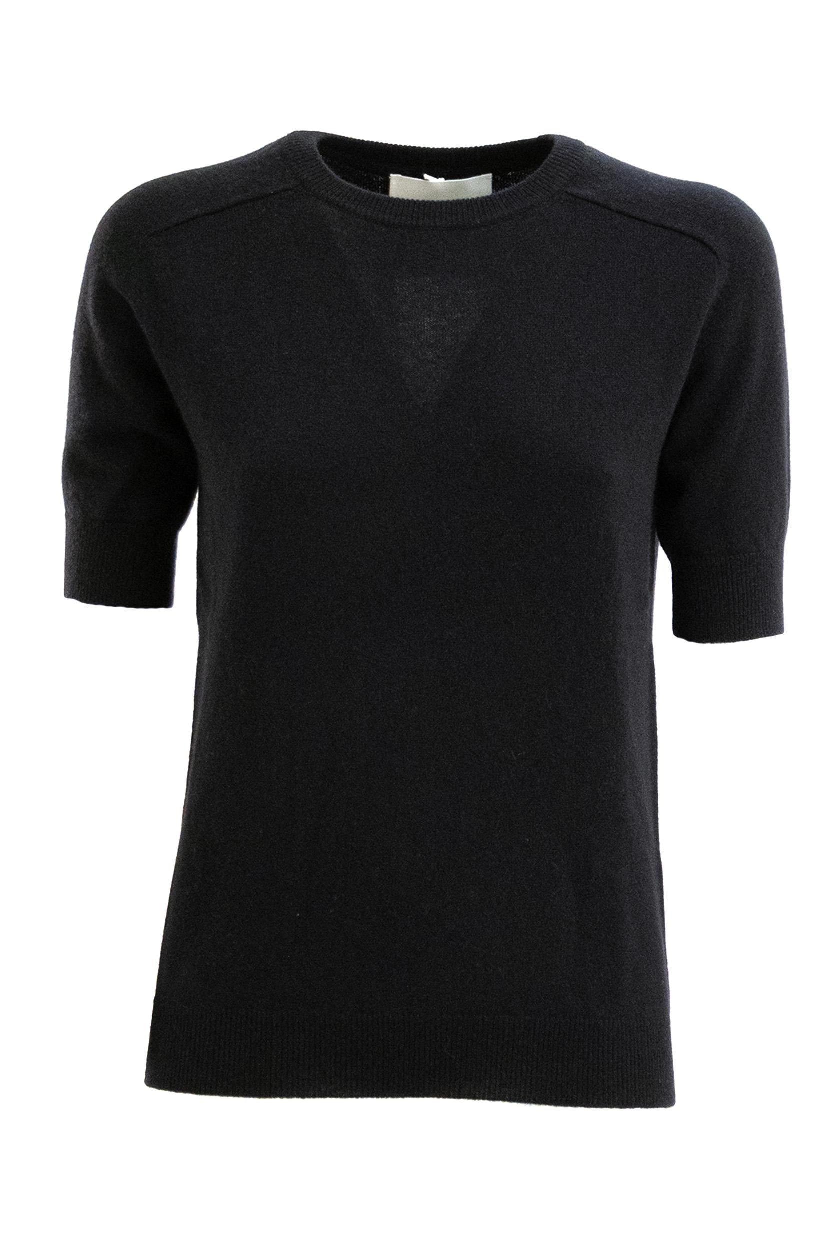 LISA YANG T-shirt Kenza Cashmere Nero